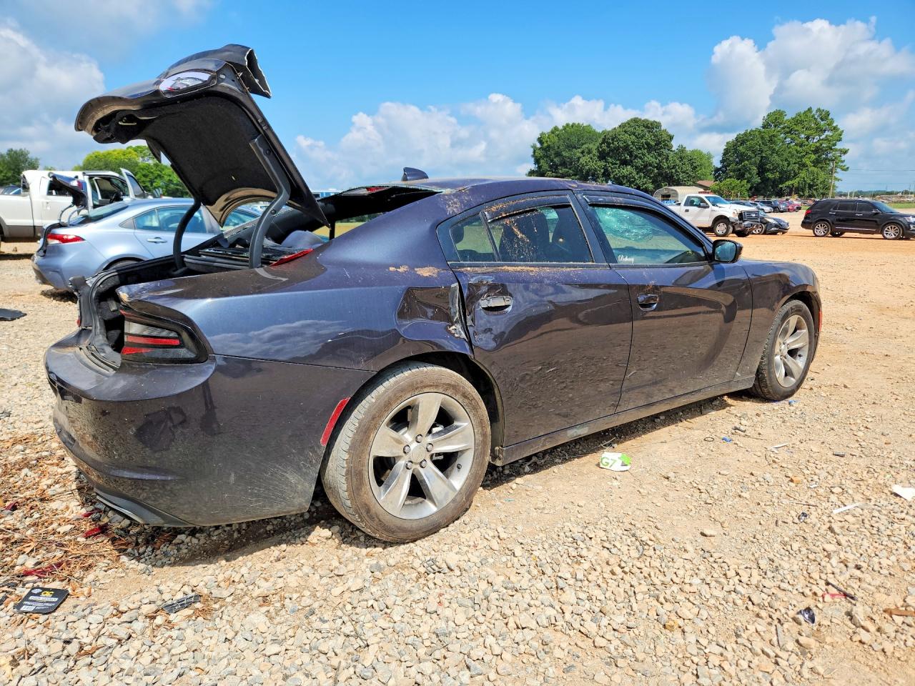 2018 Dodge Charger Sxt Plus Black vin: 2C3CDXHG9JH125351