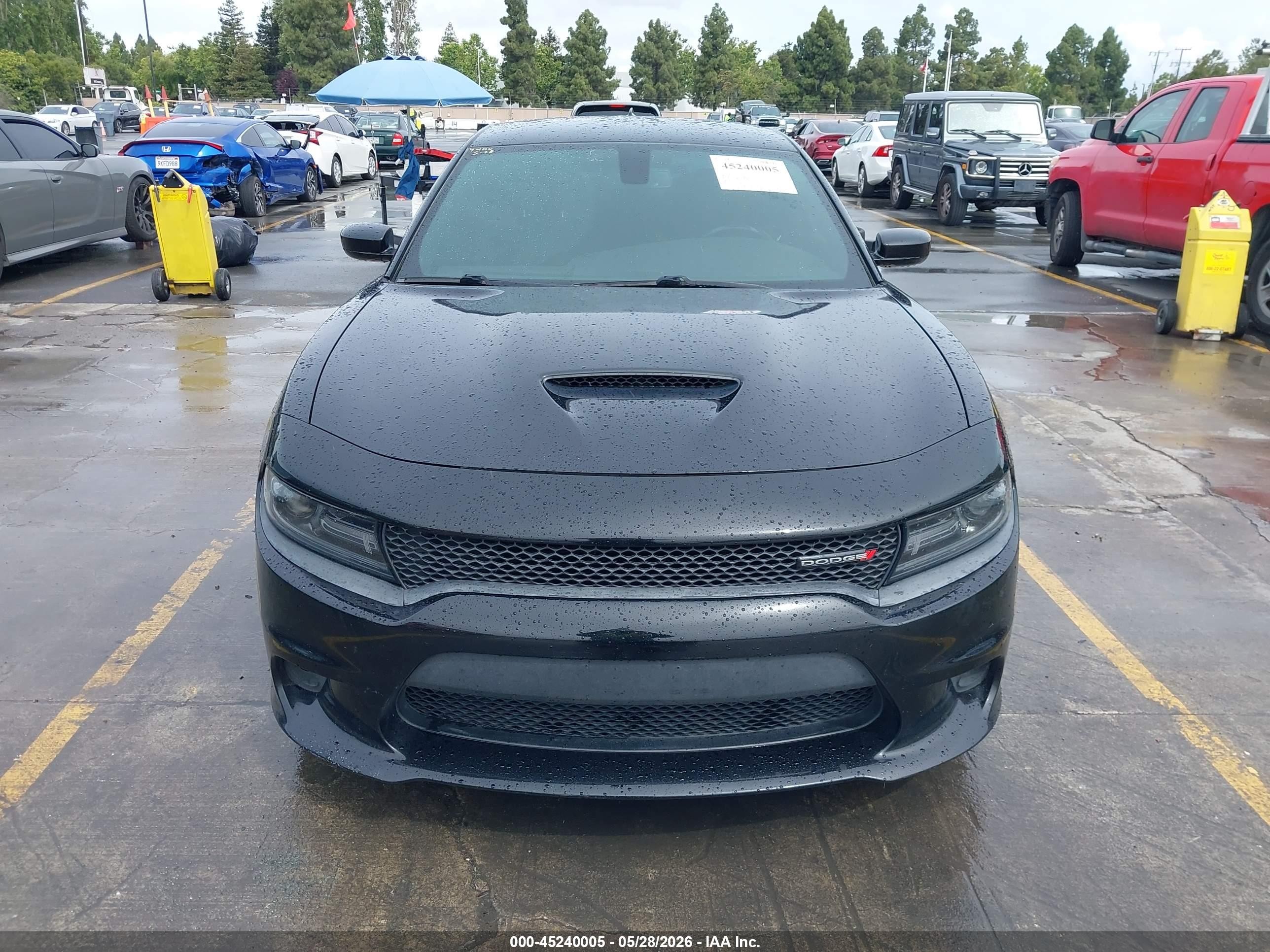 2019 Dodge Charger Gt Rwd Black vin: 2C3CDXHG9KH678101