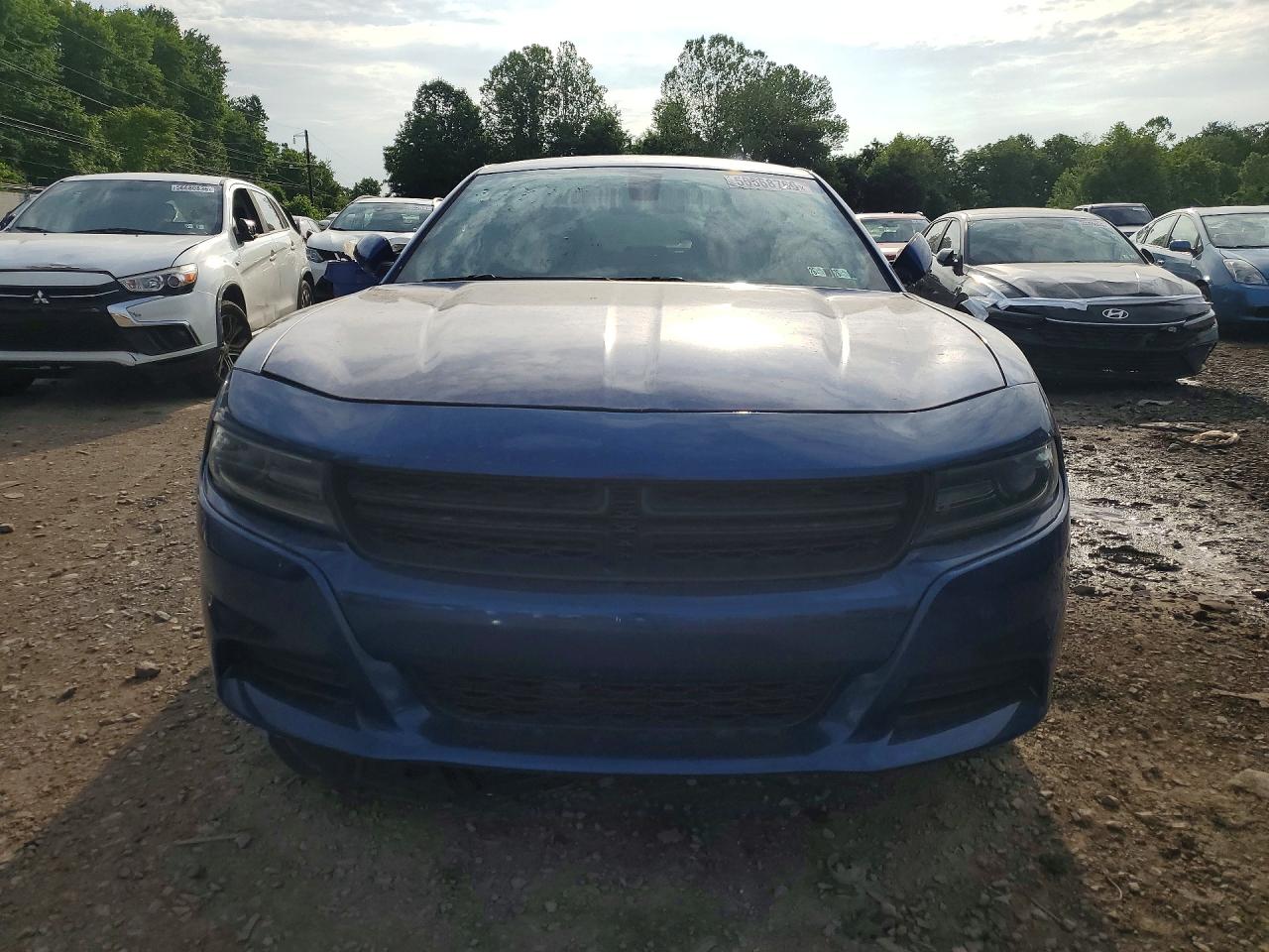 2021 Dodge Charger Gt Синий vin: 2C3CDXHG9MH581533