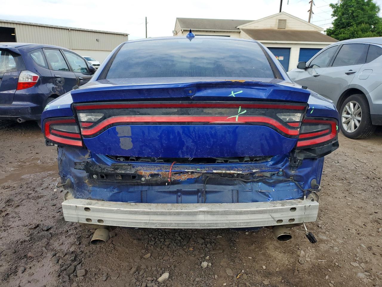 2021 Dodge Charger Gt Синий vin: 2C3CDXHG9MH581533