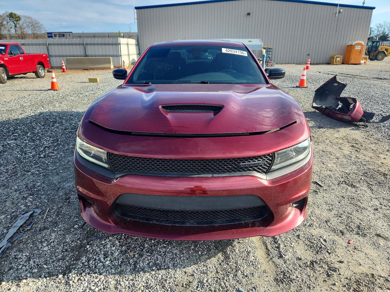 2022 Dodge Charger Gt Maroon vin: 2C3CDXHG9NH267656