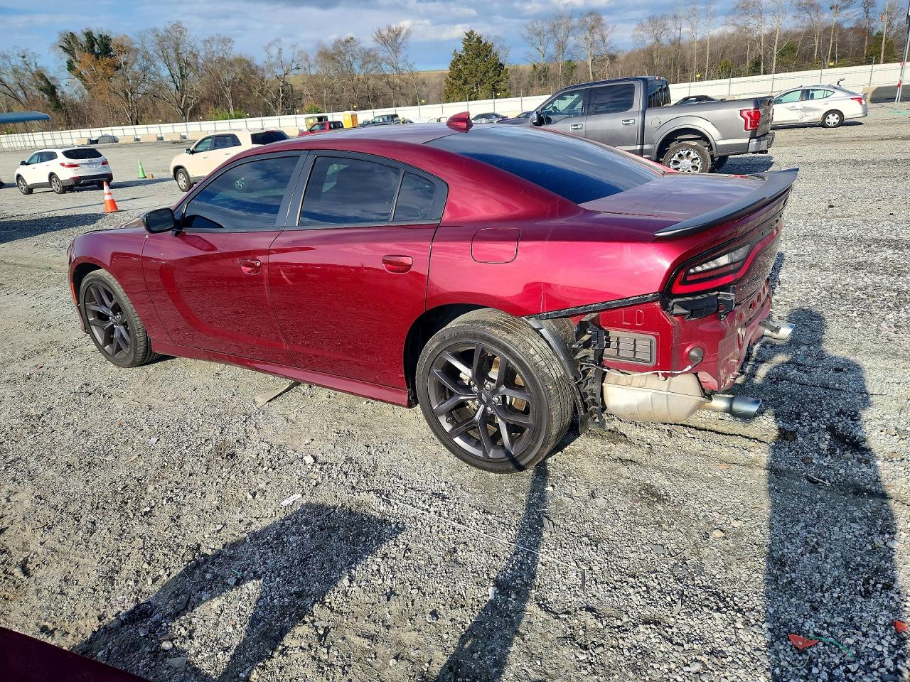 2022 Dodge Charger Gt Maroon vin: 2C3CDXHG9NH267656