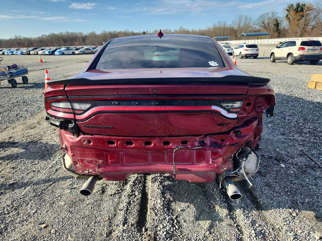 2022 Dodge Charger Gt Maroon vin: 2C3CDXHG9NH267656