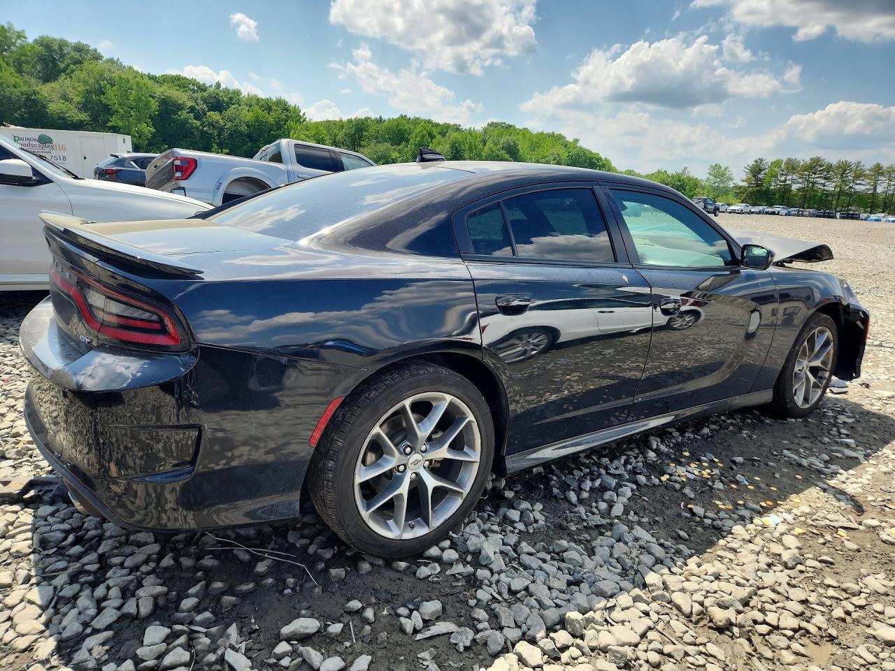 2023 Dodge Charger Gt Black vin: 2C3CDXHG9PH530201