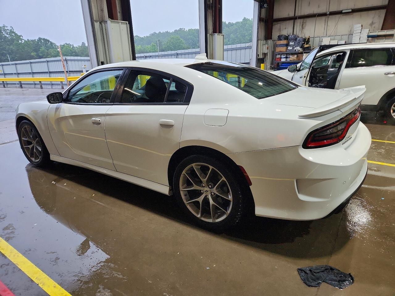 2023 Dodge Charger Gt White vin: 2C3CDXHG9PH575350