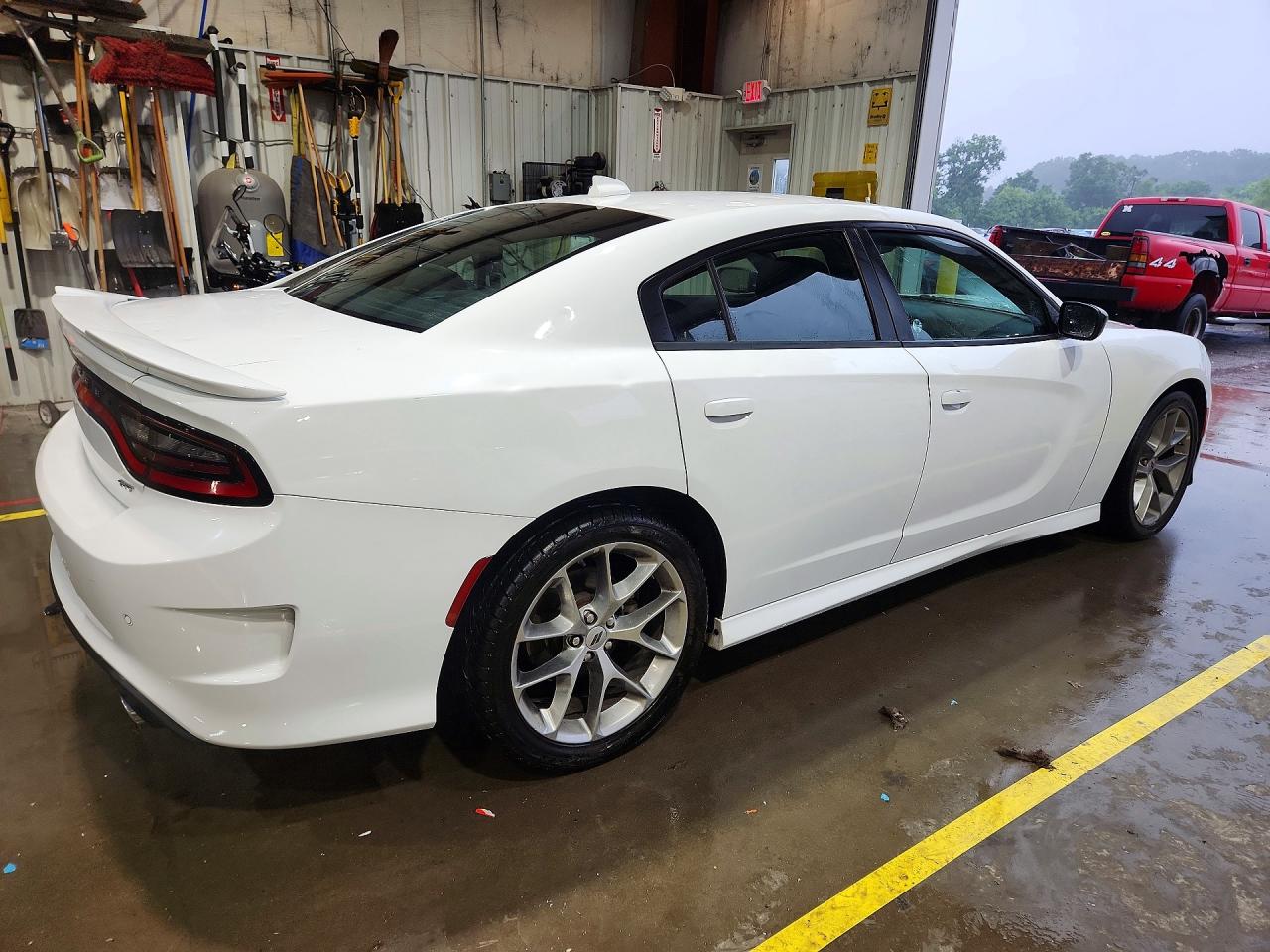 2023 Dodge Charger Gt White vin: 2C3CDXHG9PH575350