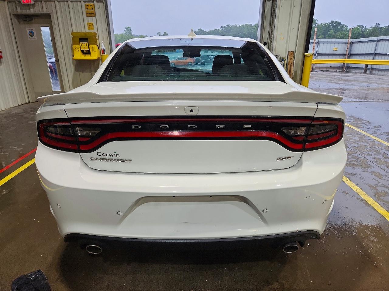 2023 Dodge Charger Gt White vin: 2C3CDXHG9PH575350