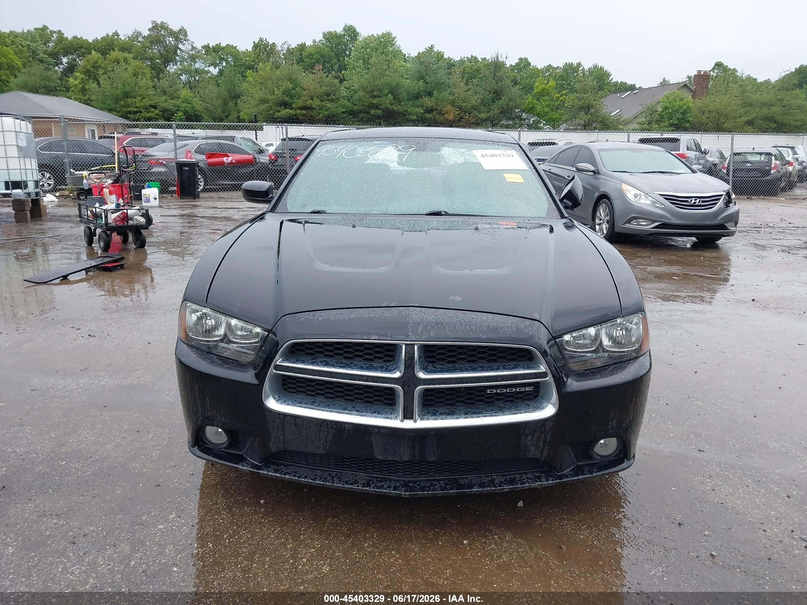 2012 Dodge Charger Sxt Black vin: 2C3CDXHGXCH126348