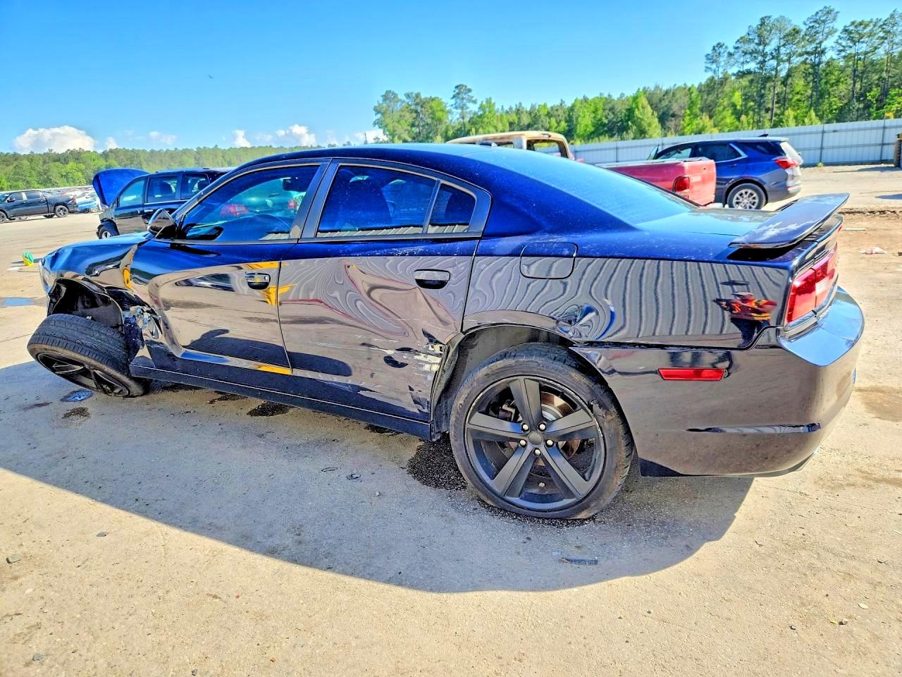 2012 Dodge Charger Sxt Blue vin: 2C3CDXHGXCH282230