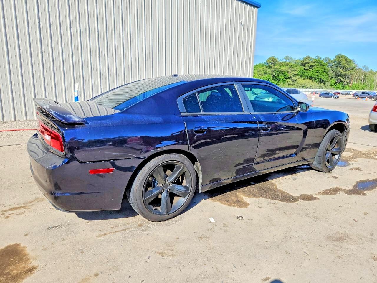 2012 Dodge Charger Sxt Blue vin: 2C3CDXHGXCH282230