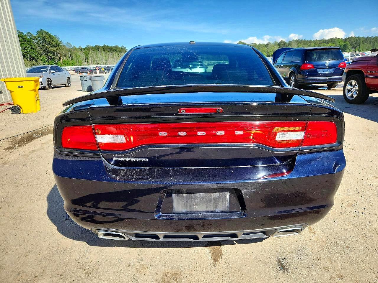 2012 Dodge Charger Sxt Blue vin: 2C3CDXHGXCH282230