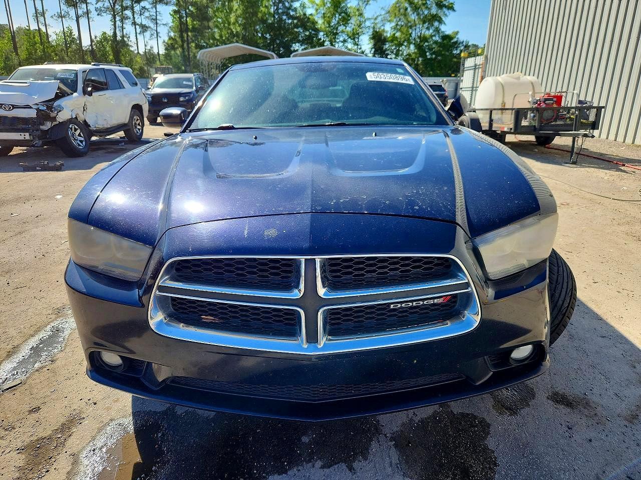 2012 Dodge Charger Sxt Blue vin: 2C3CDXHGXCH282230
