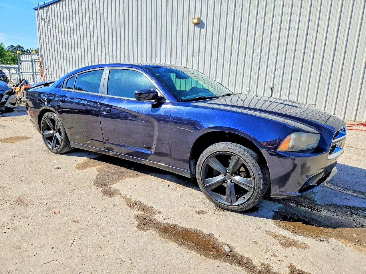 2012 Dodge Charger Sxt Blue vin: 2C3CDXHGXCH282230