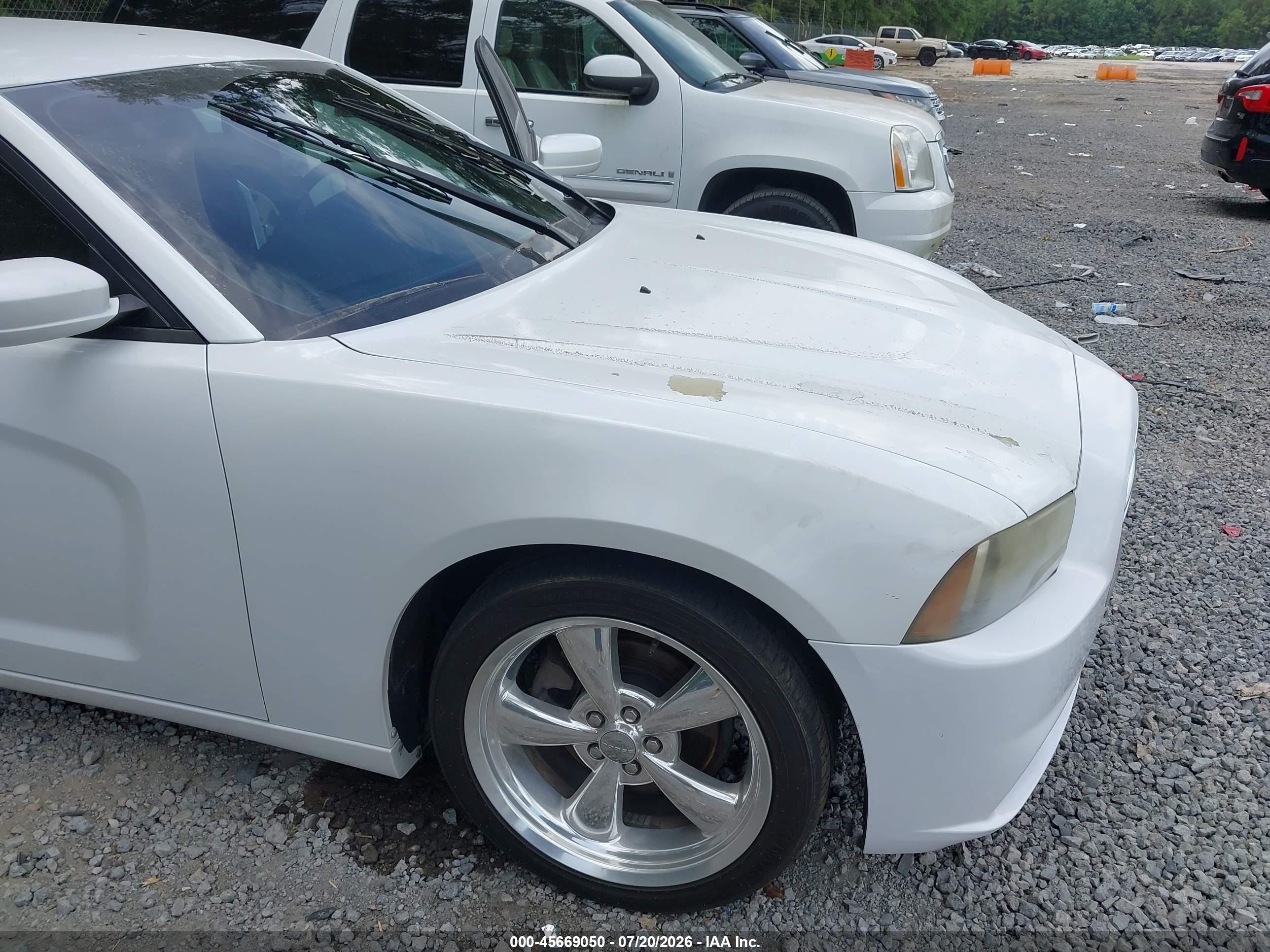 2013 Dodge Charger Sxt Plus White vin: 2C3CDXHGXDH647961