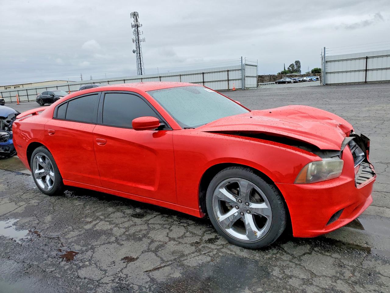 2013 Dodge Charger Sxt Red vin: 2C3CDXHGXDH716650