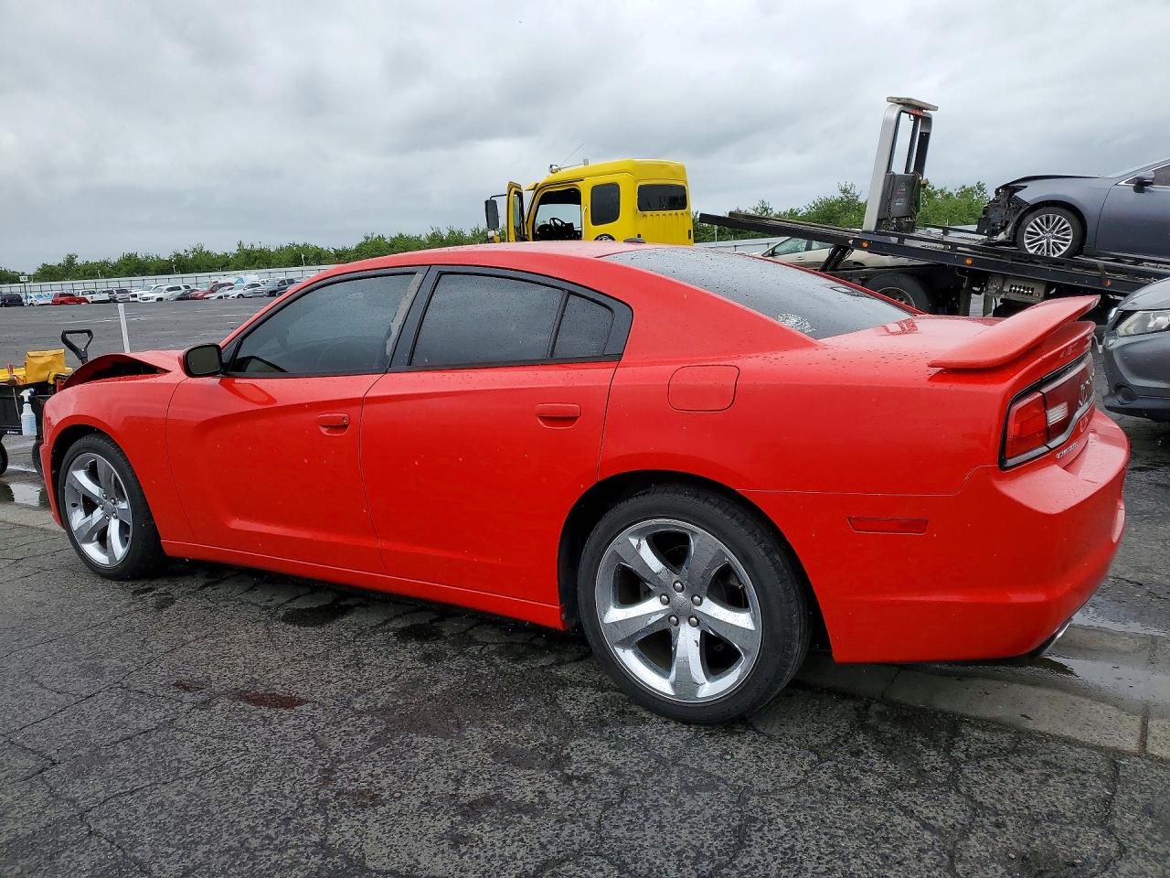2013 Dodge Charger Sxt Red vin: 2C3CDXHGXDH716650
