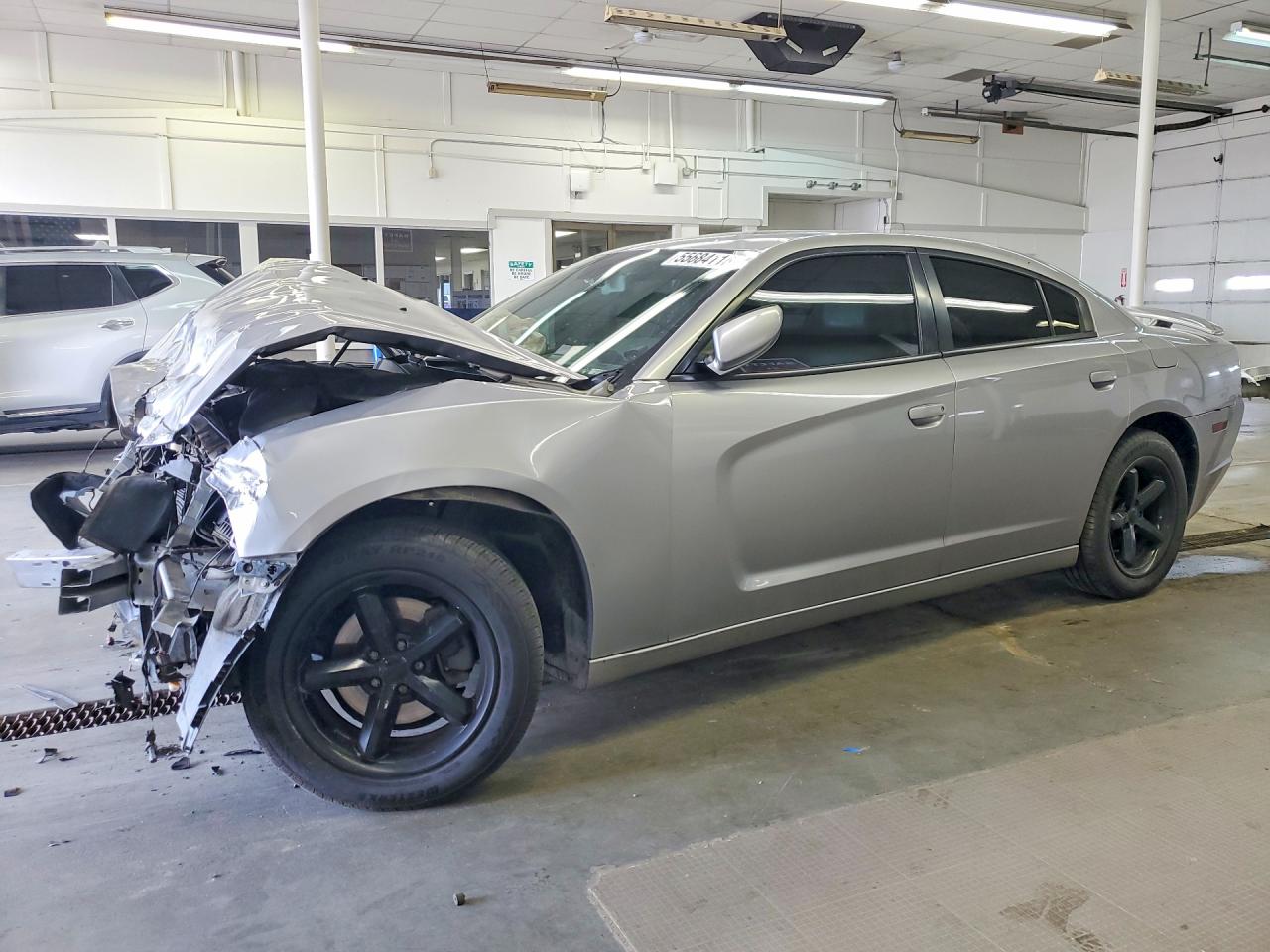 2014 Dodge Charger Sxt Gray vin: 2C3CDXHGXEH164701