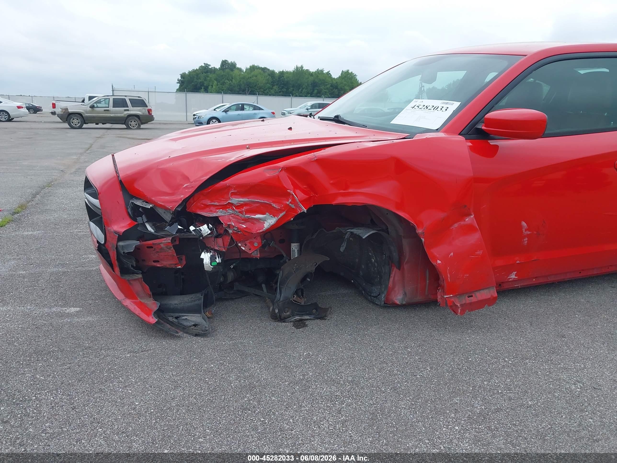 2014 Dodge Charger Sxt Plus Red vin: 2C3CDXHGXEH199139