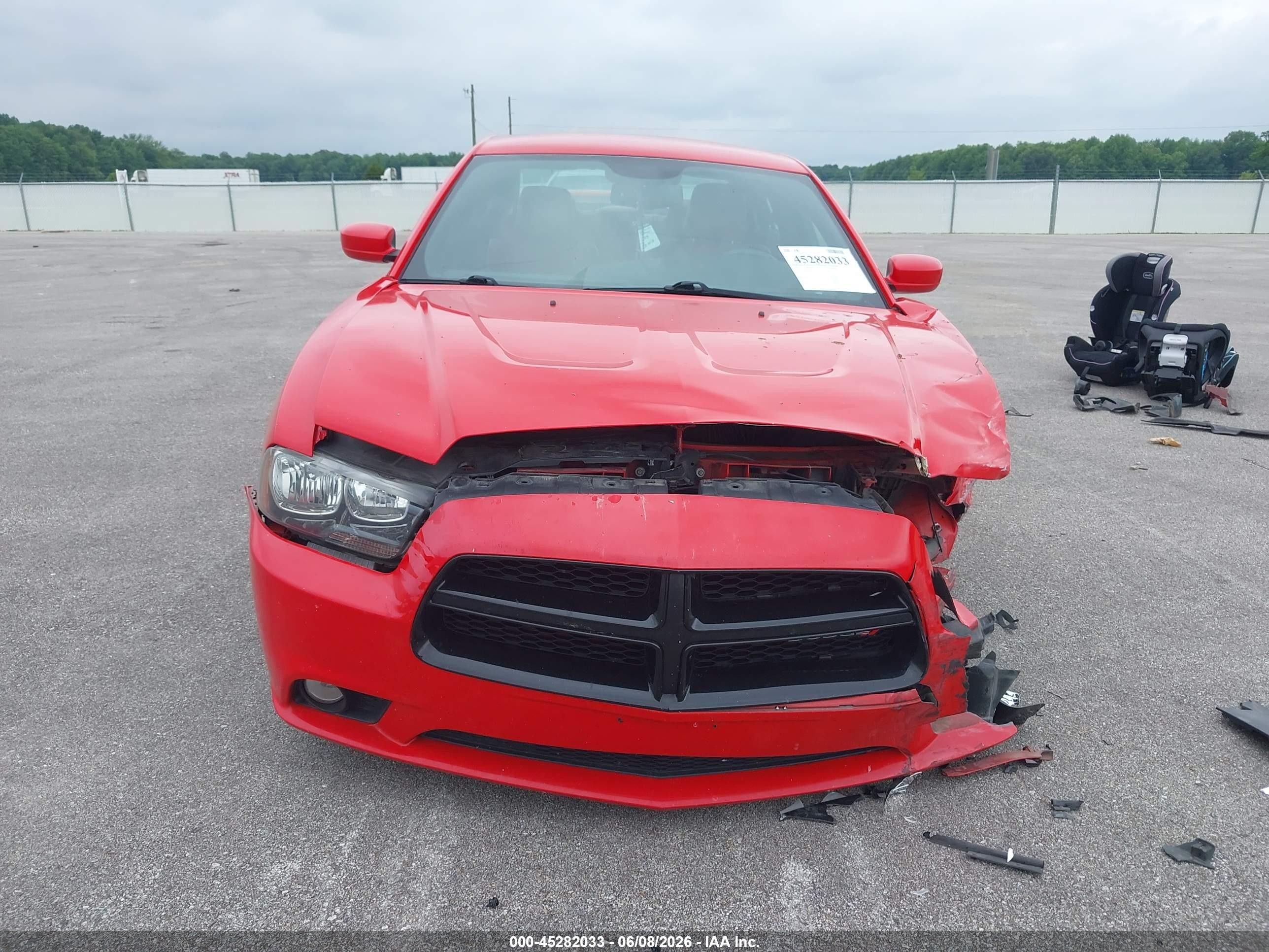 2014 Dodge Charger Sxt Plus Red vin: 2C3CDXHGXEH199139