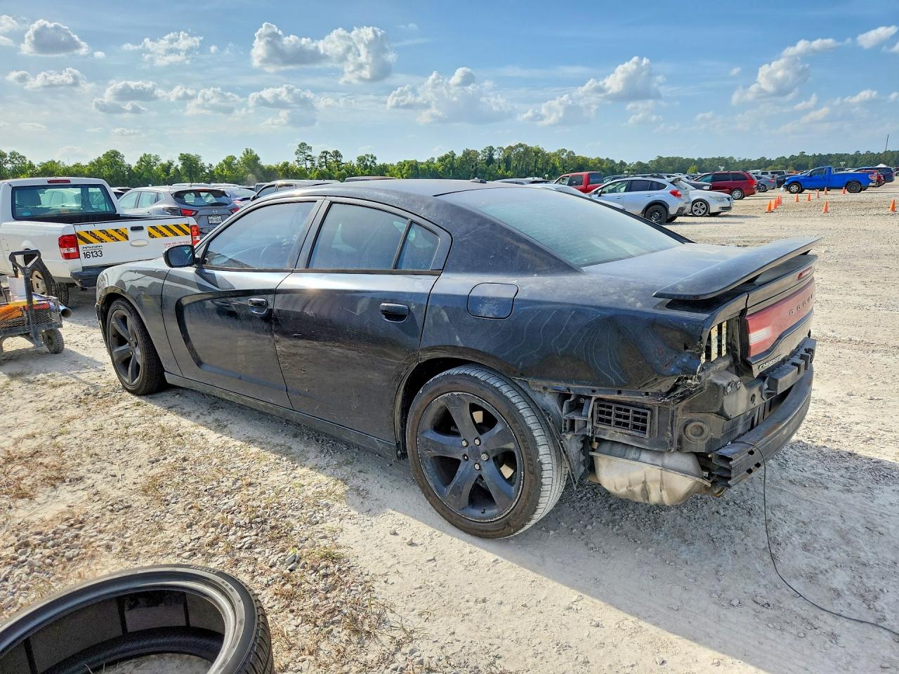 2014 Dodge Charger Sxt Black vin: 2C3CDXHGXEH209264