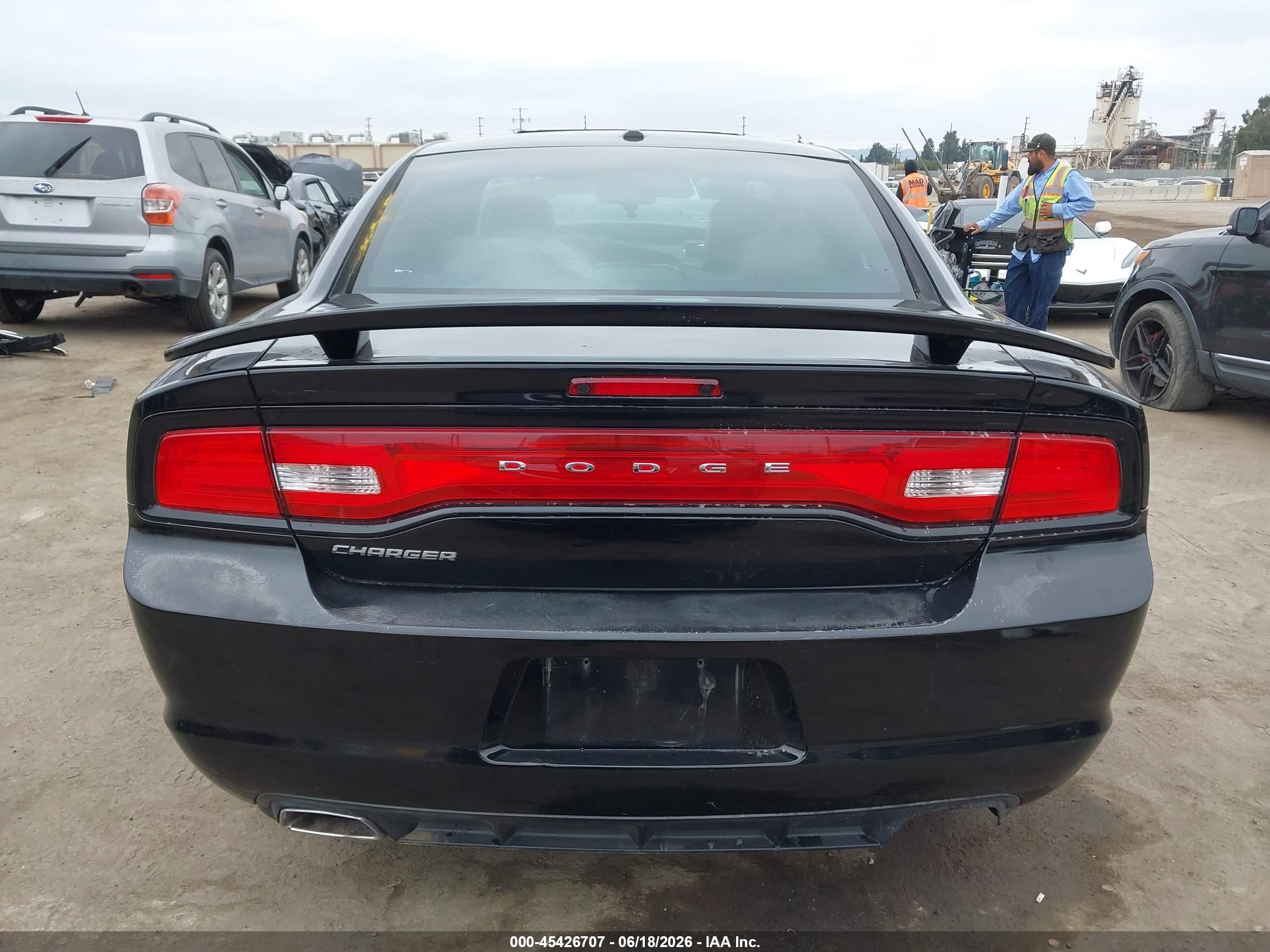 2014 Dodge Charger Sxt 100th Anniversary Black vin: 2C3CDXHGXEH303290