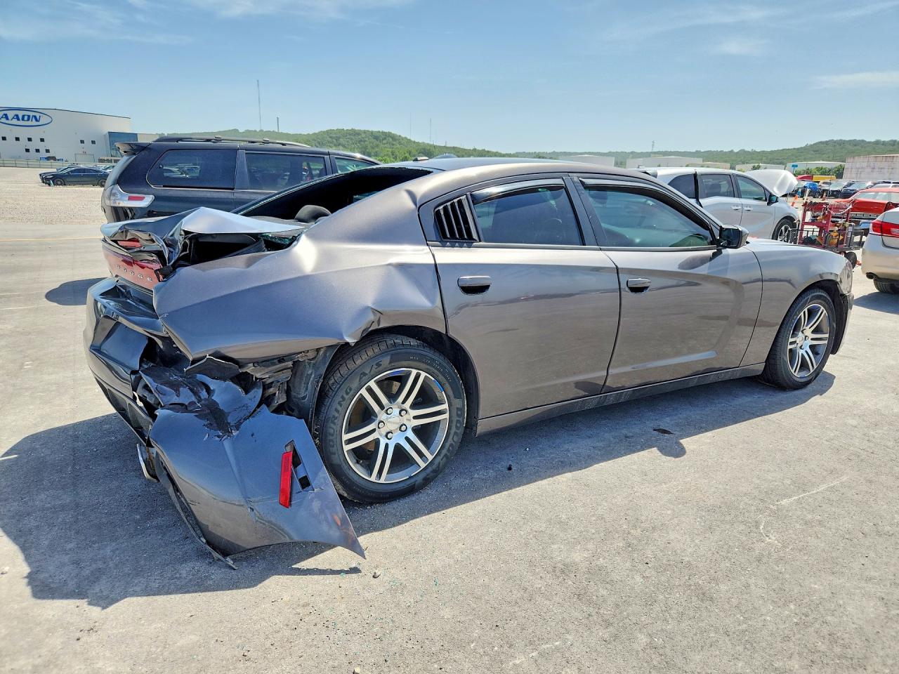 2014 Dodge Charger Sxt Gray vin: 2C3CDXHGXEH329243