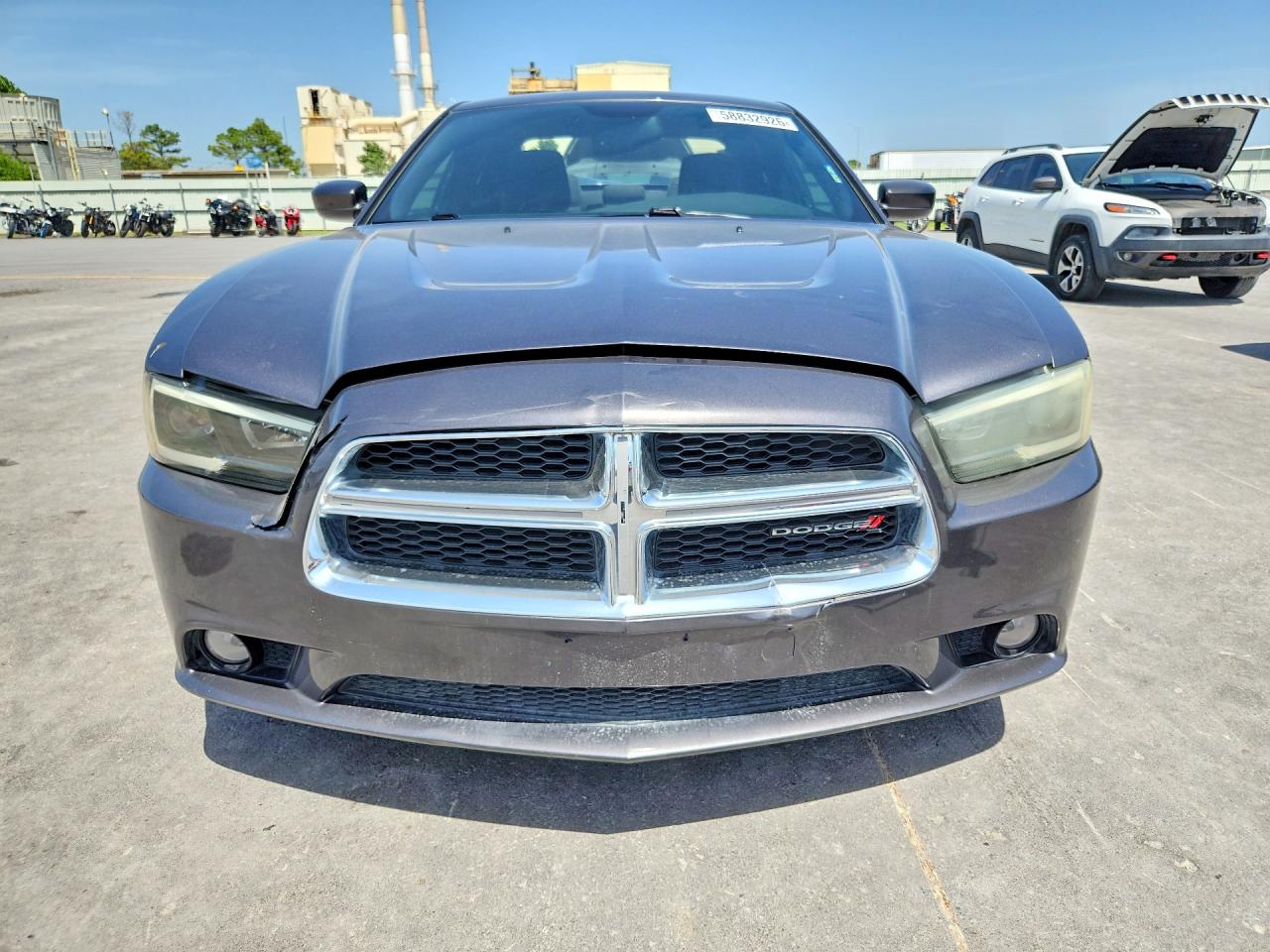 2014 Dodge Charger Sxt Gray vin: 2C3CDXHGXEH329243