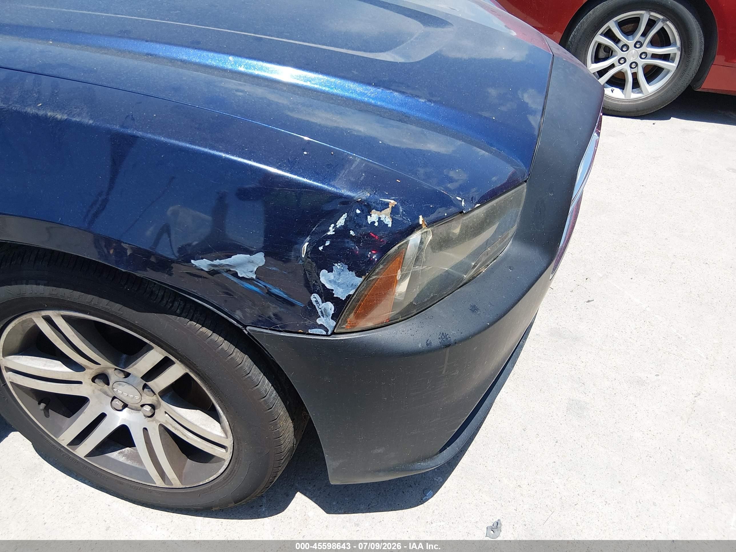 2014 Dodge Charger Sxt Blue vin: 2C3CDXHGXEH329369