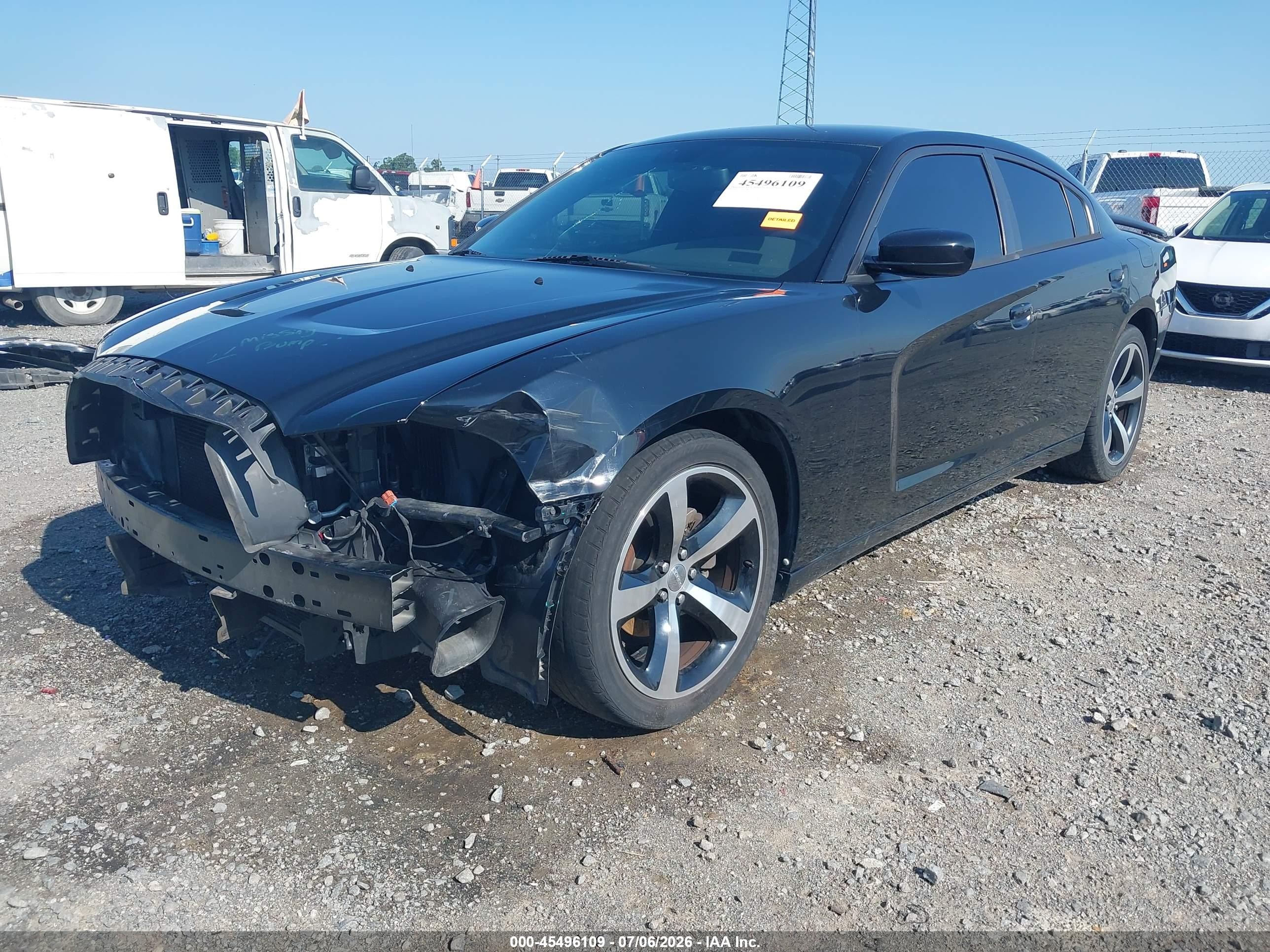 2014 Dodge Charger Sxt Black vin: 2C3CDXHGXEH359052