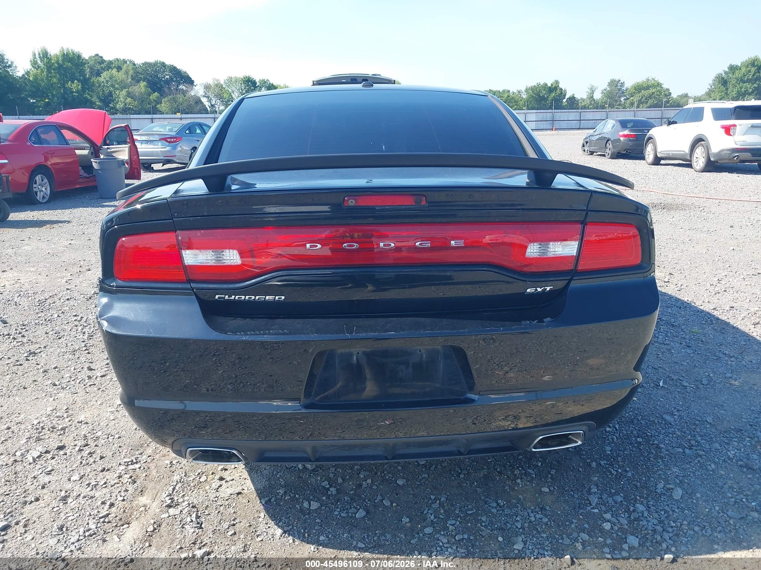 2014 Dodge Charger Sxt Black vin: 2C3CDXHGXEH359052
