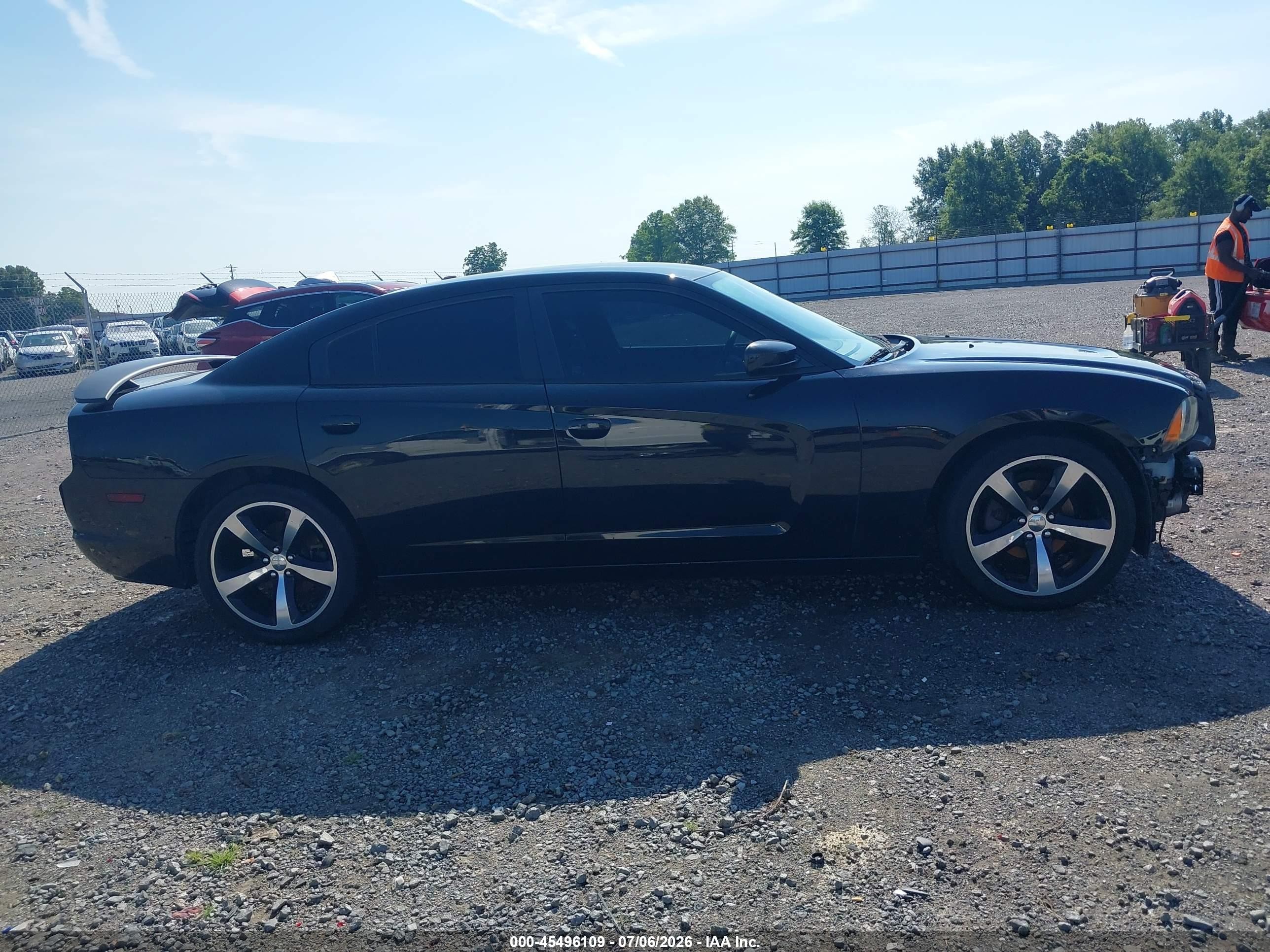 2014 Dodge Charger Sxt Black vin: 2C3CDXHGXEH359052