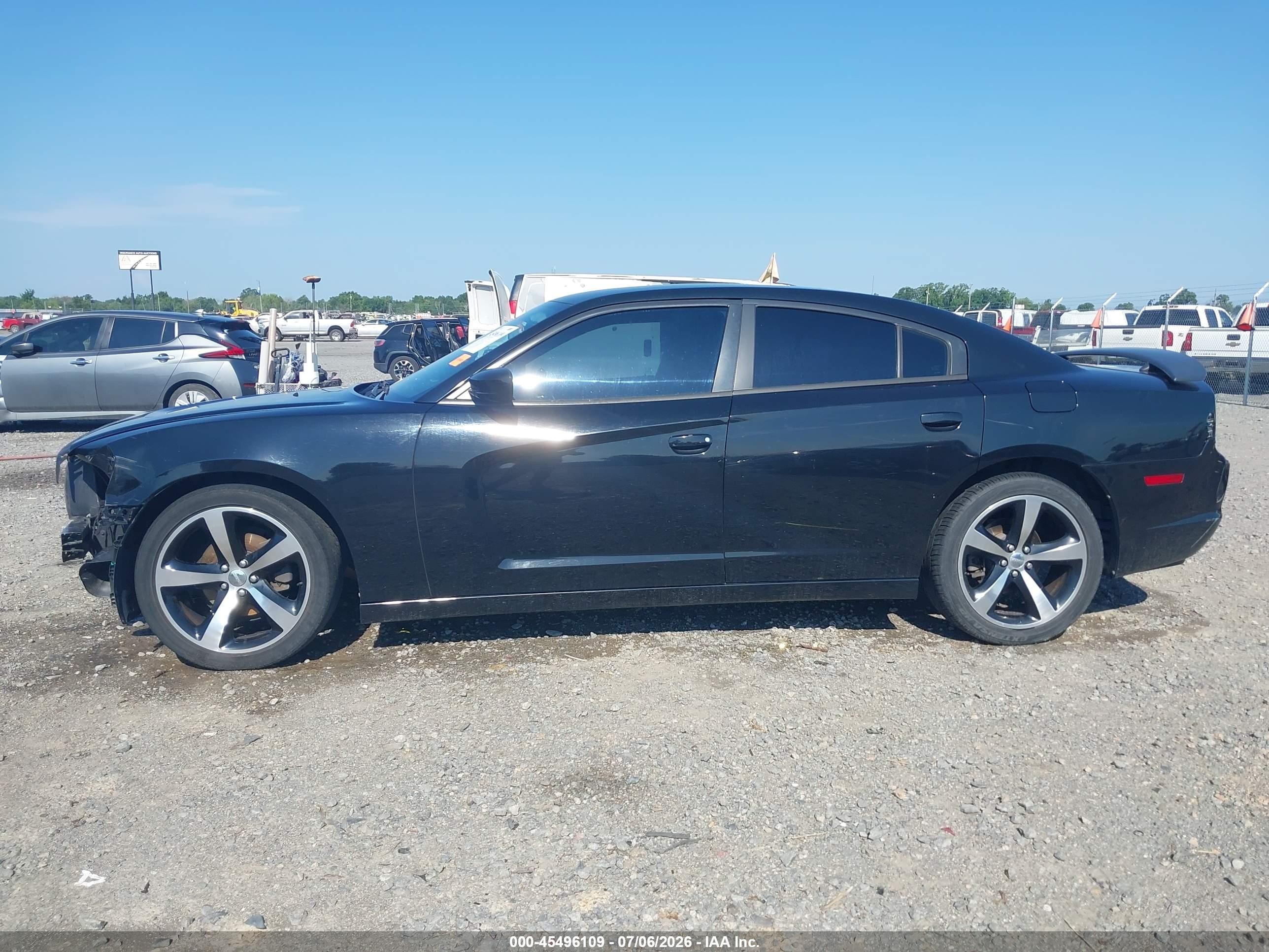 2014 Dodge Charger Sxt Black vin: 2C3CDXHGXEH359052