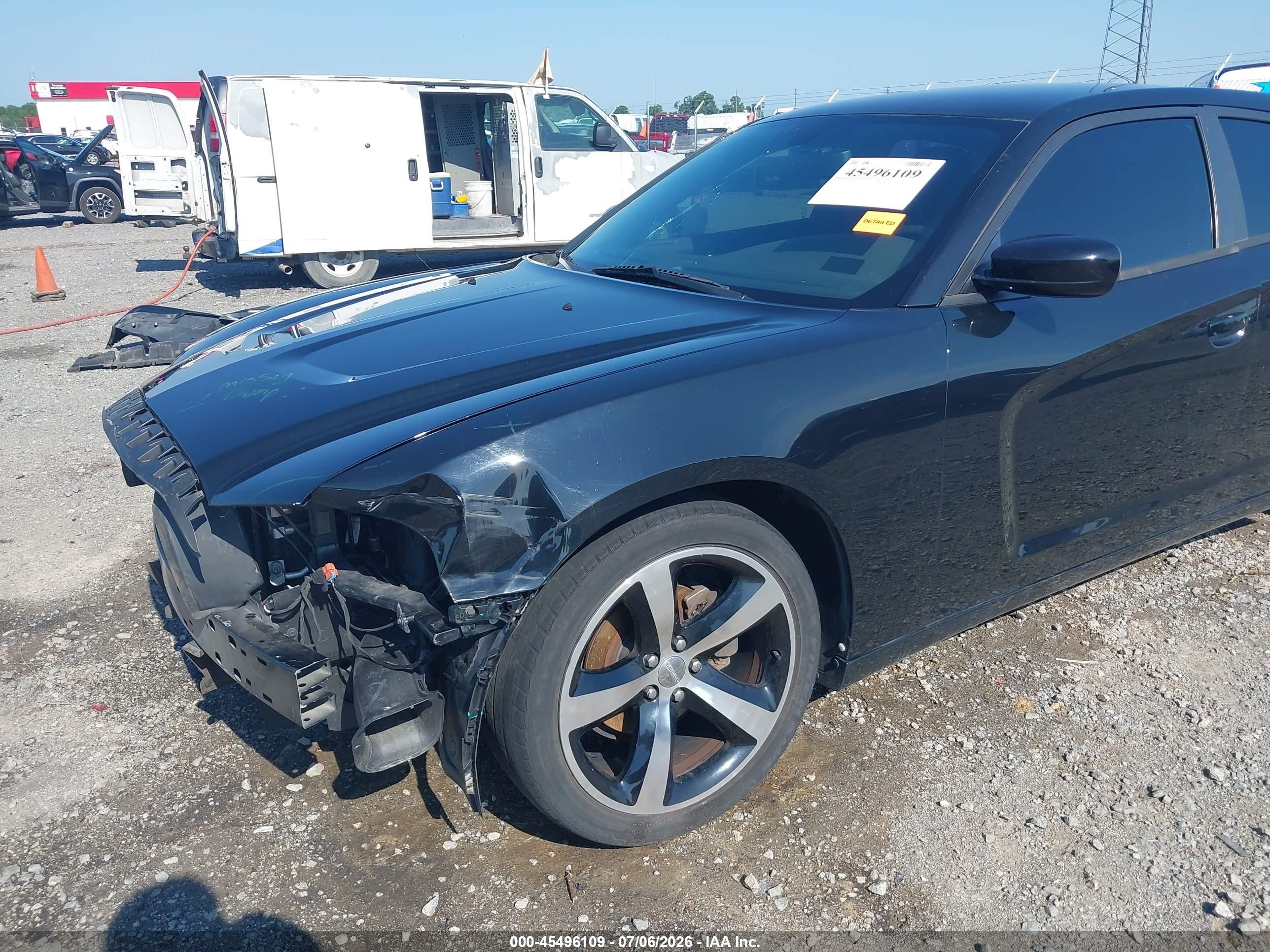 2014 Dodge Charger Sxt Black vin: 2C3CDXHGXEH359052