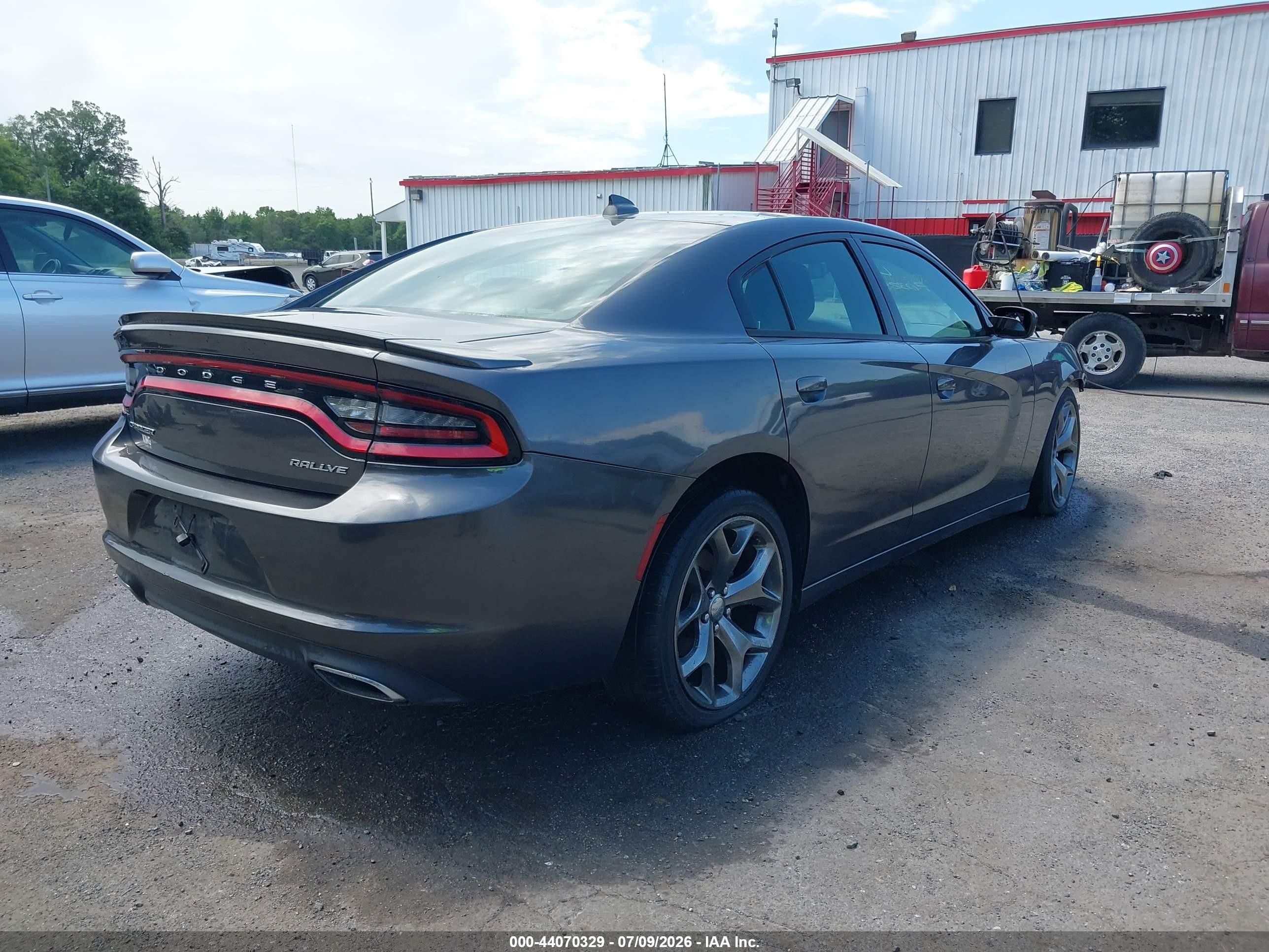2015 Dodge Charger Sxt Gray vin: 2C3CDXHGXFH816993