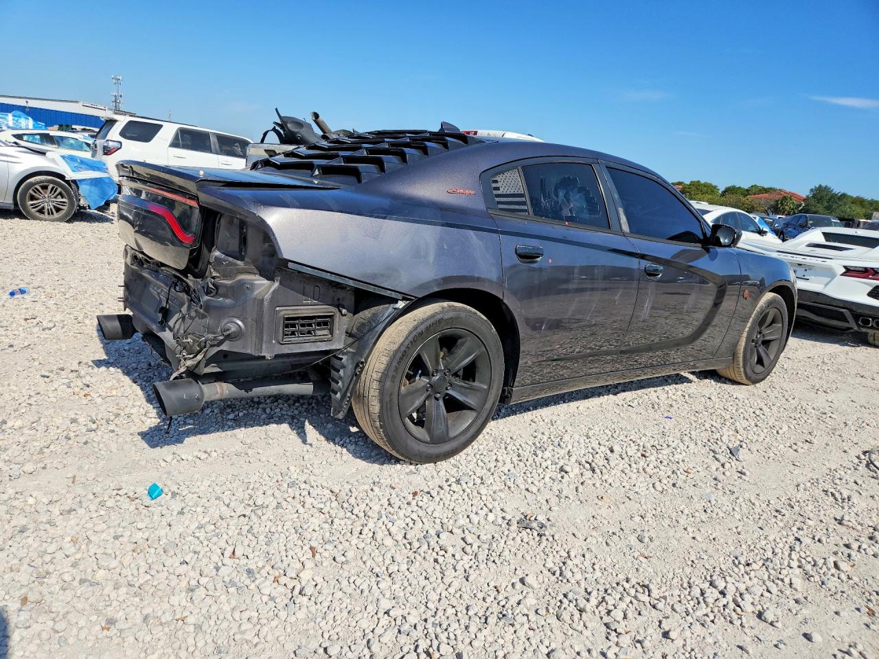 2015 Dodge Charger Sxt Угольный vin: 2C3CDXHGXFH890981