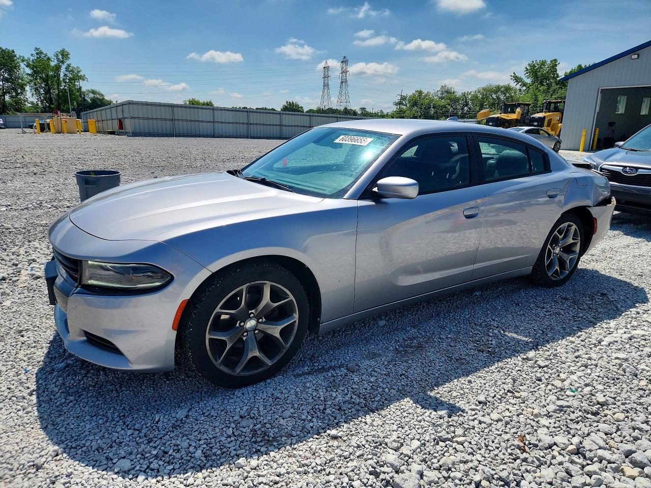 2015 Dodge Charger Серебряный vin: 2C3CDXHGXFH916317