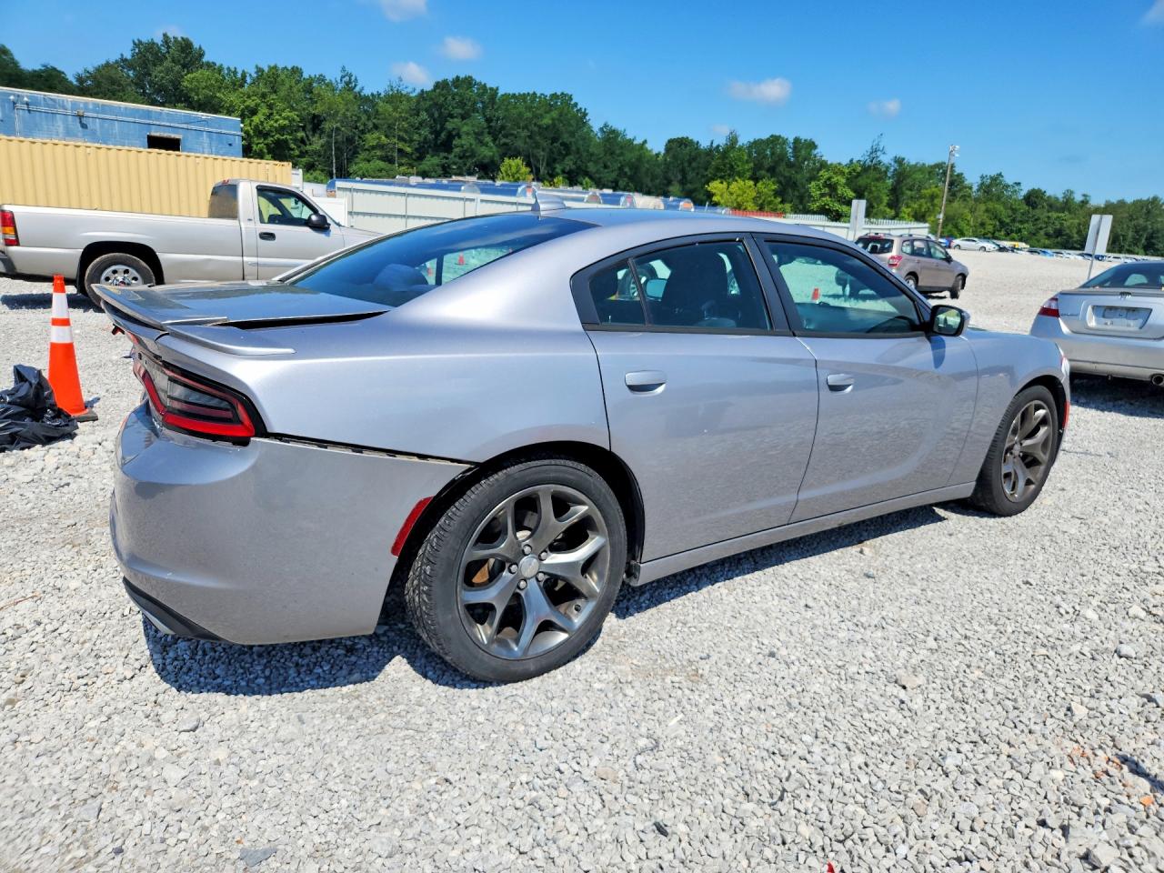 2015 Dodge Charger Серебряный vin: 2C3CDXHGXFH916317