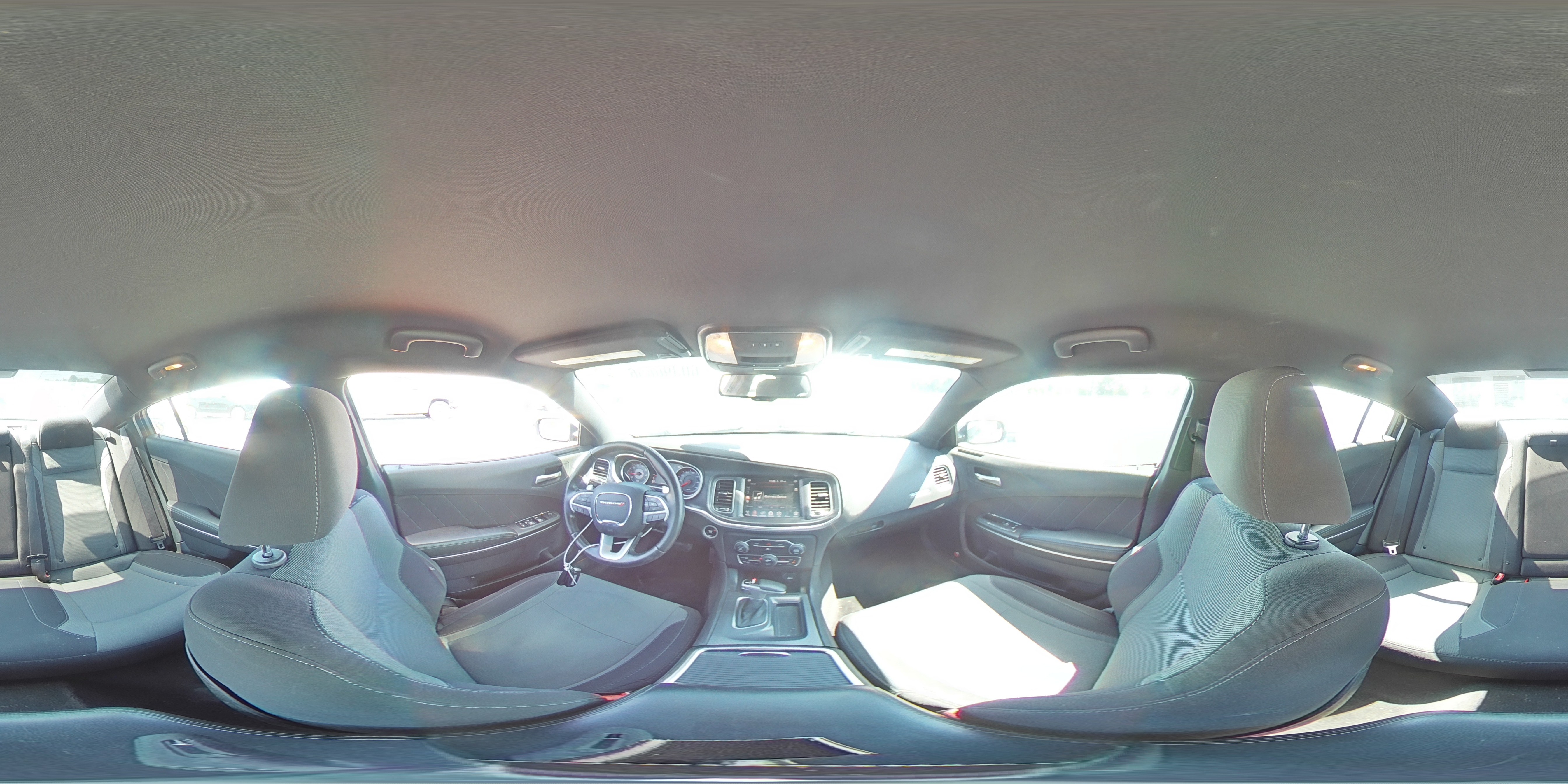2015 Dodge Charger Серебряный vin: 2C3CDXHGXFH916317