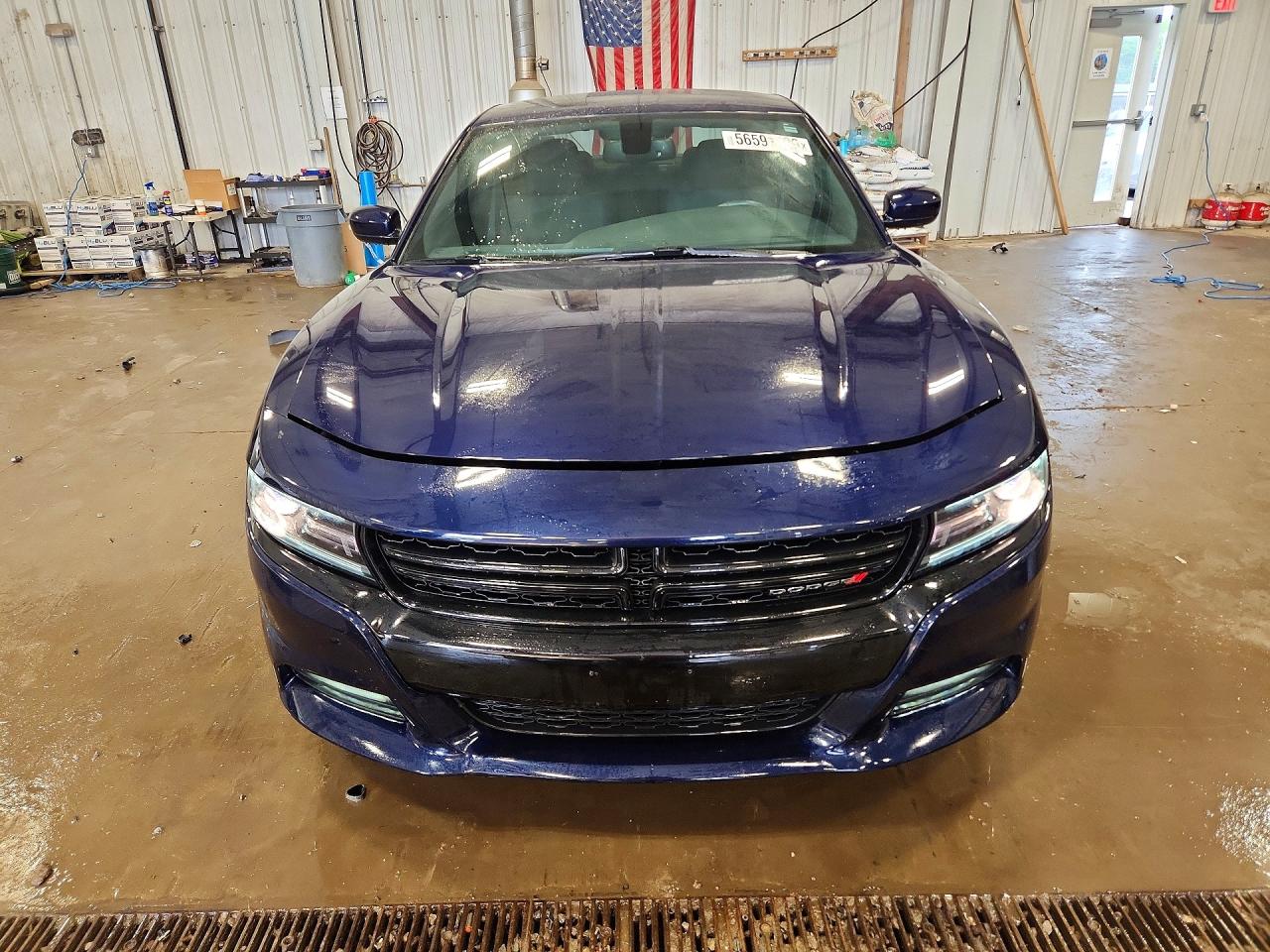 2015 Dodge Charger Sxt Blue vin: 2C3CDXHGXFH917726