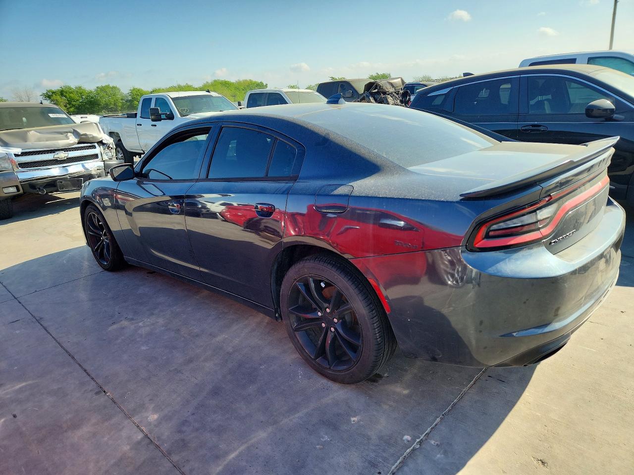 2016 Dodge Charger Sxt Charcoal vin: 2C3CDXHGXGH327463