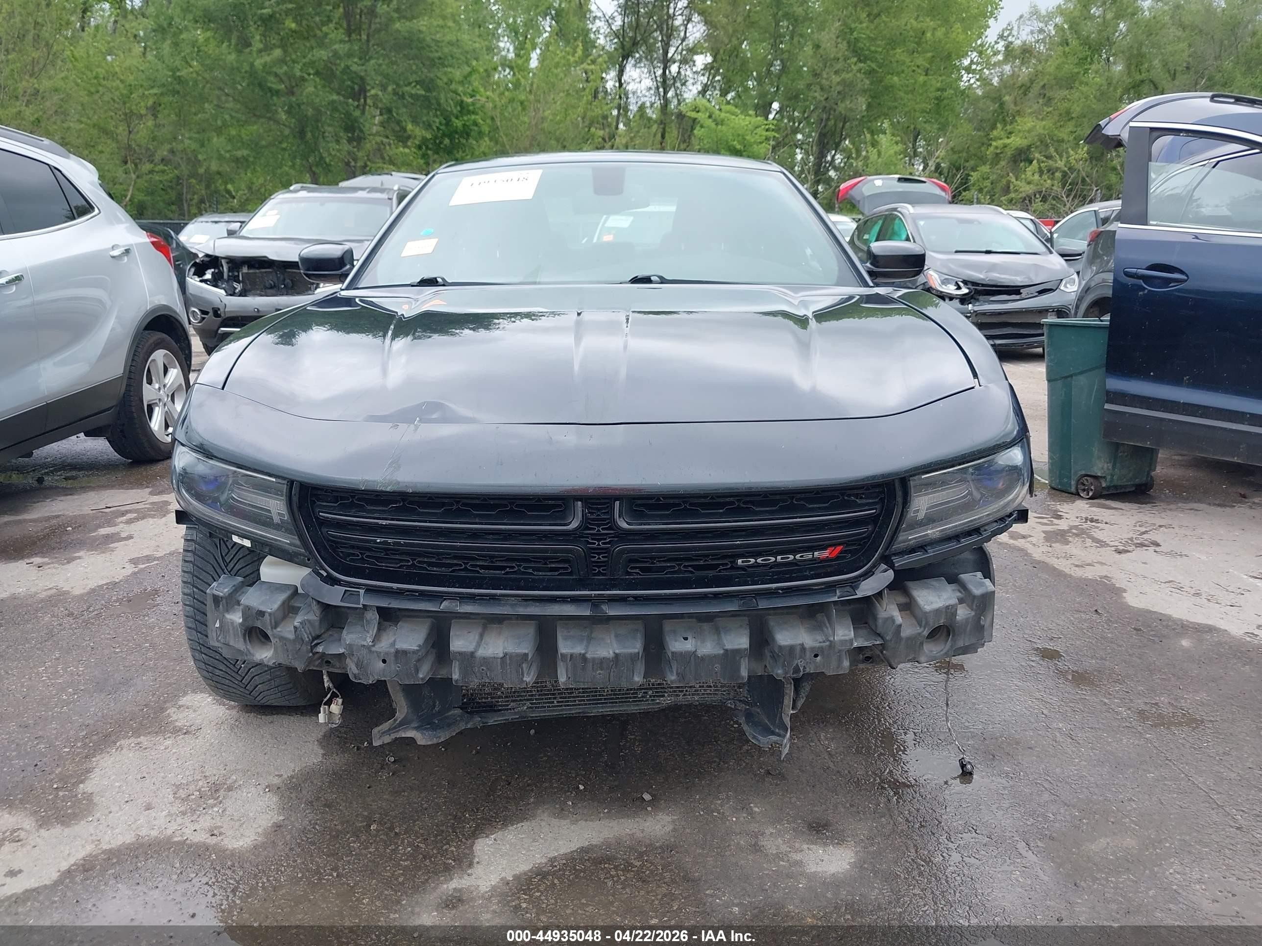 2016 Dodge Charger Sxt Black vin: 2C3CDXHGXGH346286