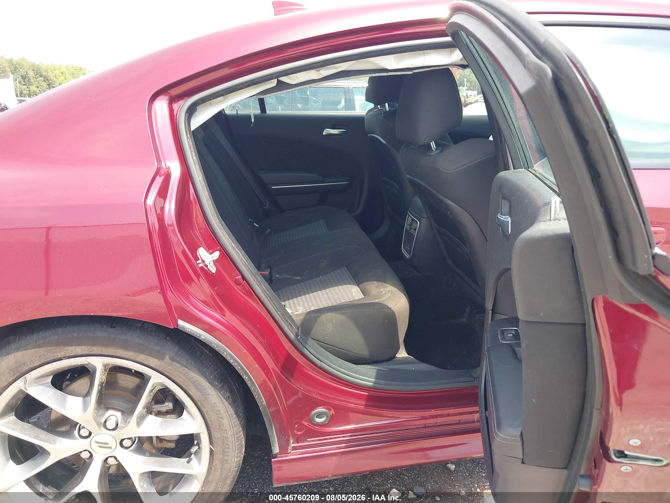 2021 Dodge Charger Gt Rwd Red vin: 2C3CDXHGXMH640346