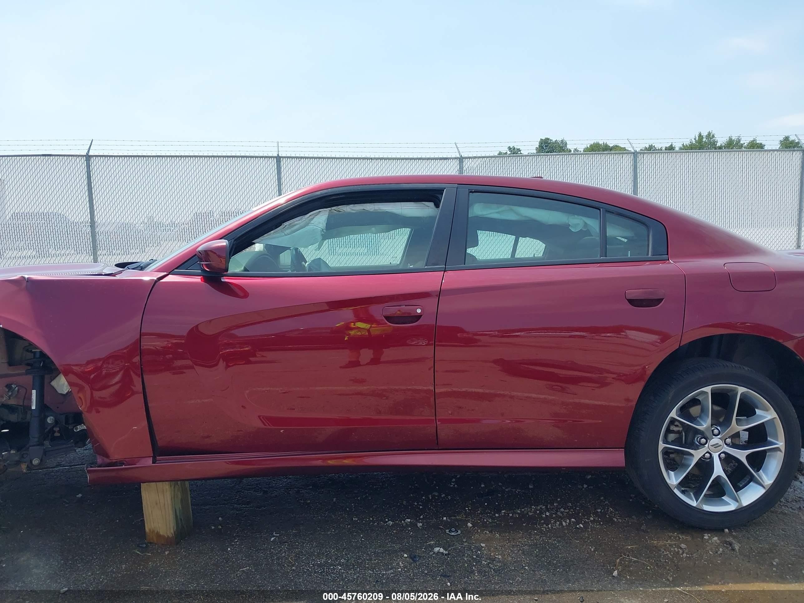2021 Dodge Charger Gt Rwd Red vin: 2C3CDXHGXMH640346