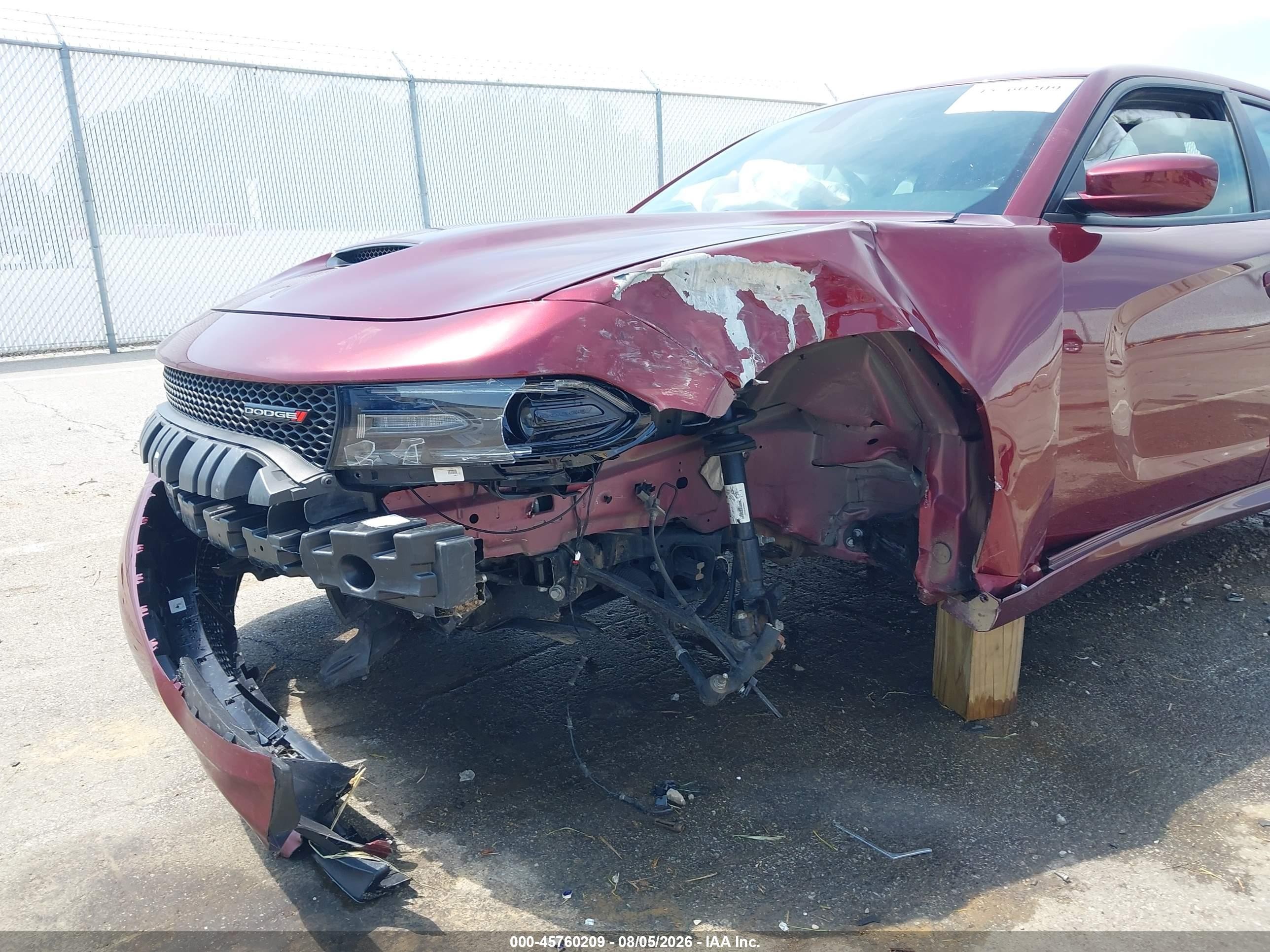 2021 Dodge Charger Gt Rwd Red vin: 2C3CDXHGXMH640346