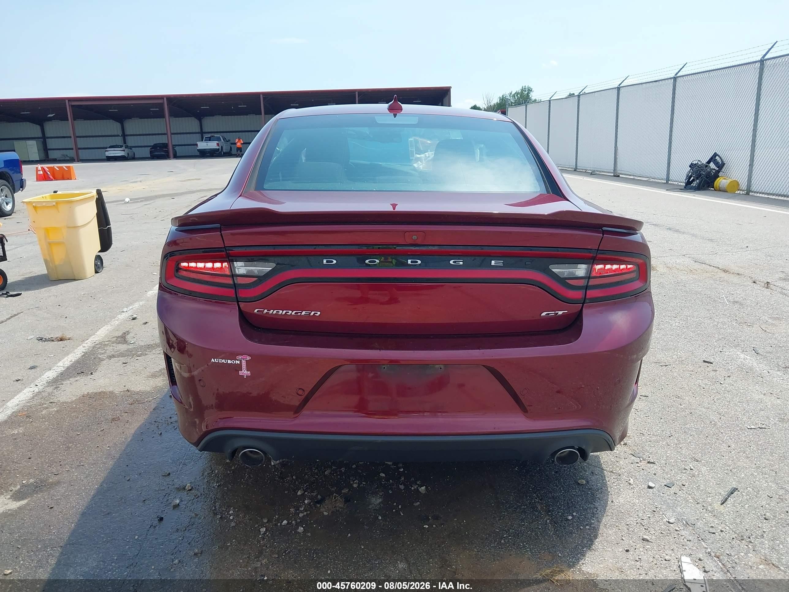 2021 Dodge Charger Gt Rwd Red vin: 2C3CDXHGXMH640346