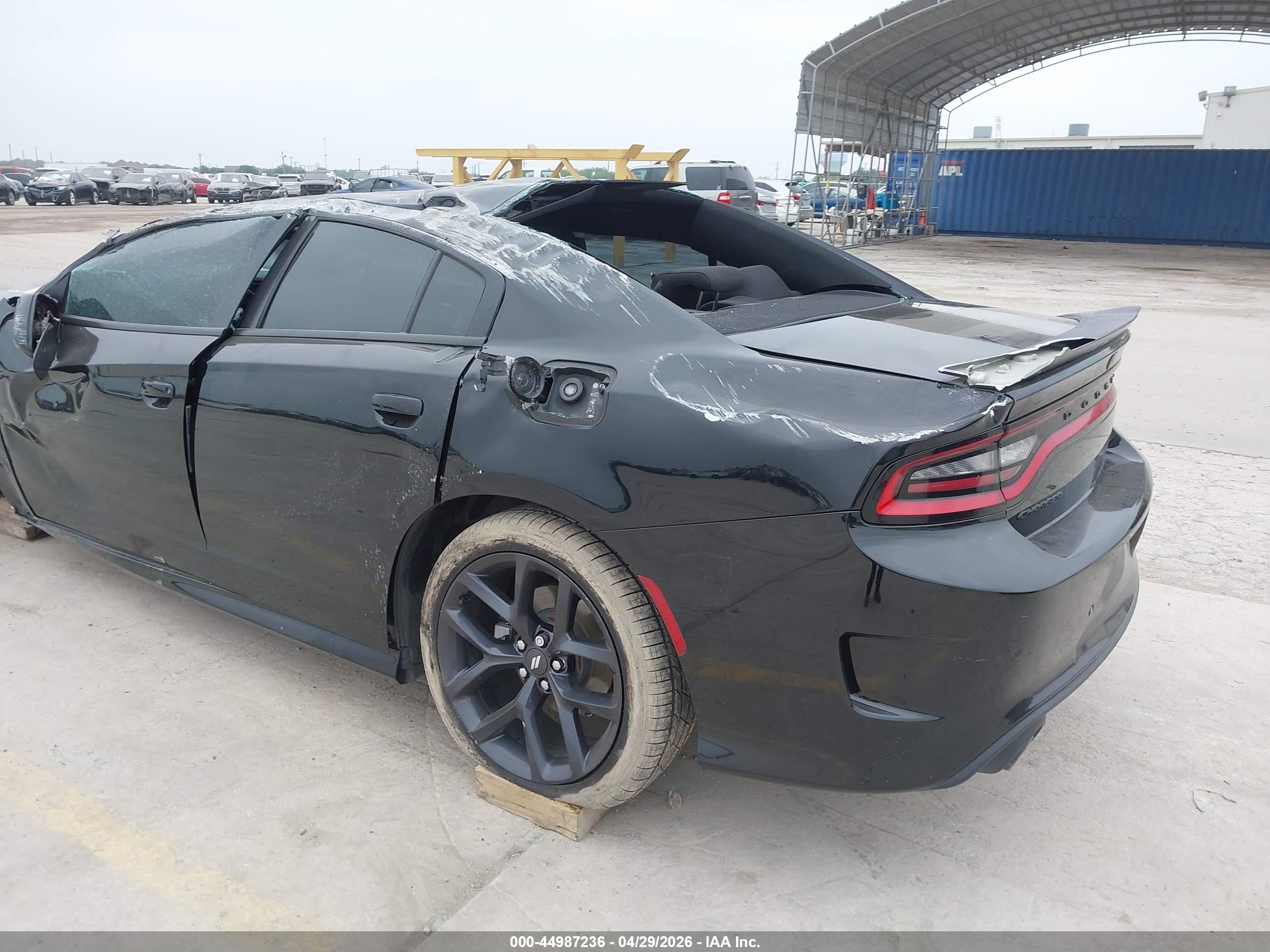 2021 Dodge Charger Gt Rwd Черный vin: 2C3CDXHGXMH648169