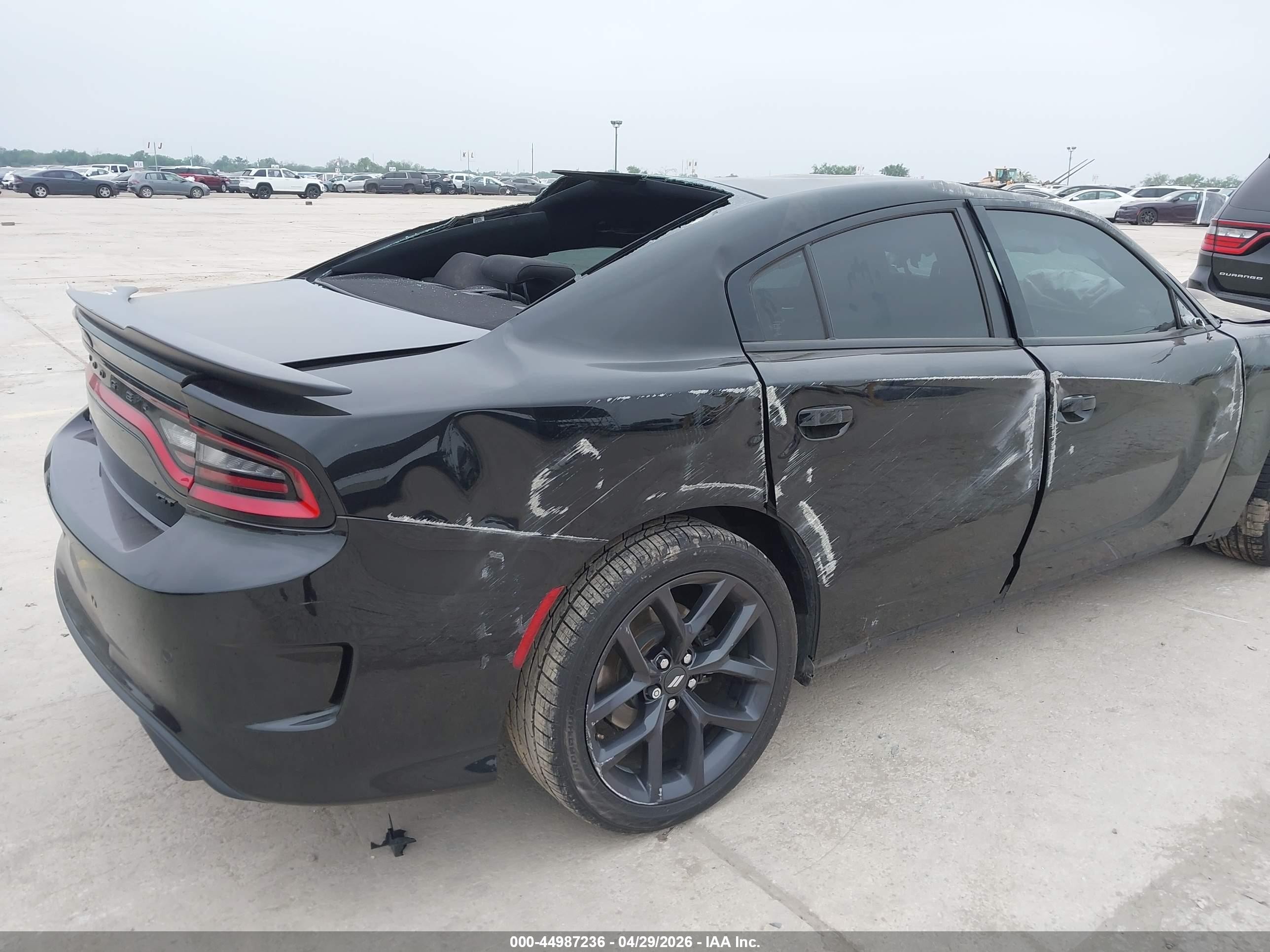 2021 Dodge Charger Gt Rwd Черный vin: 2C3CDXHGXMH648169