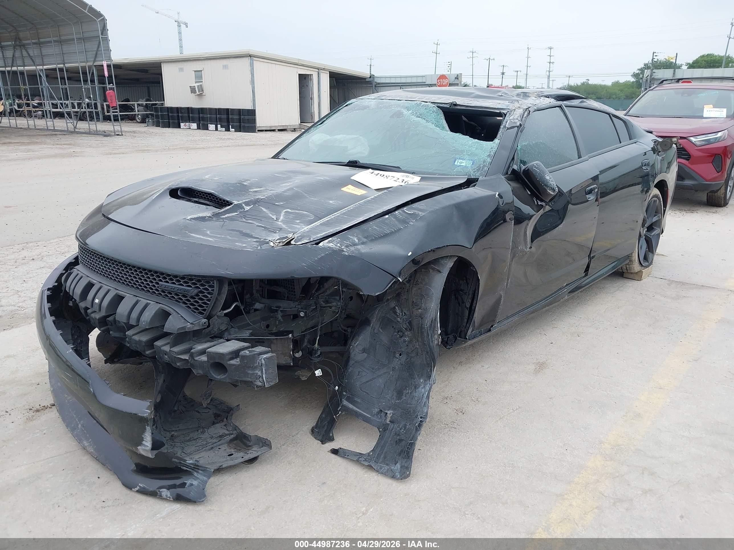 2021 Dodge Charger Gt Rwd Черный vin: 2C3CDXHGXMH648169