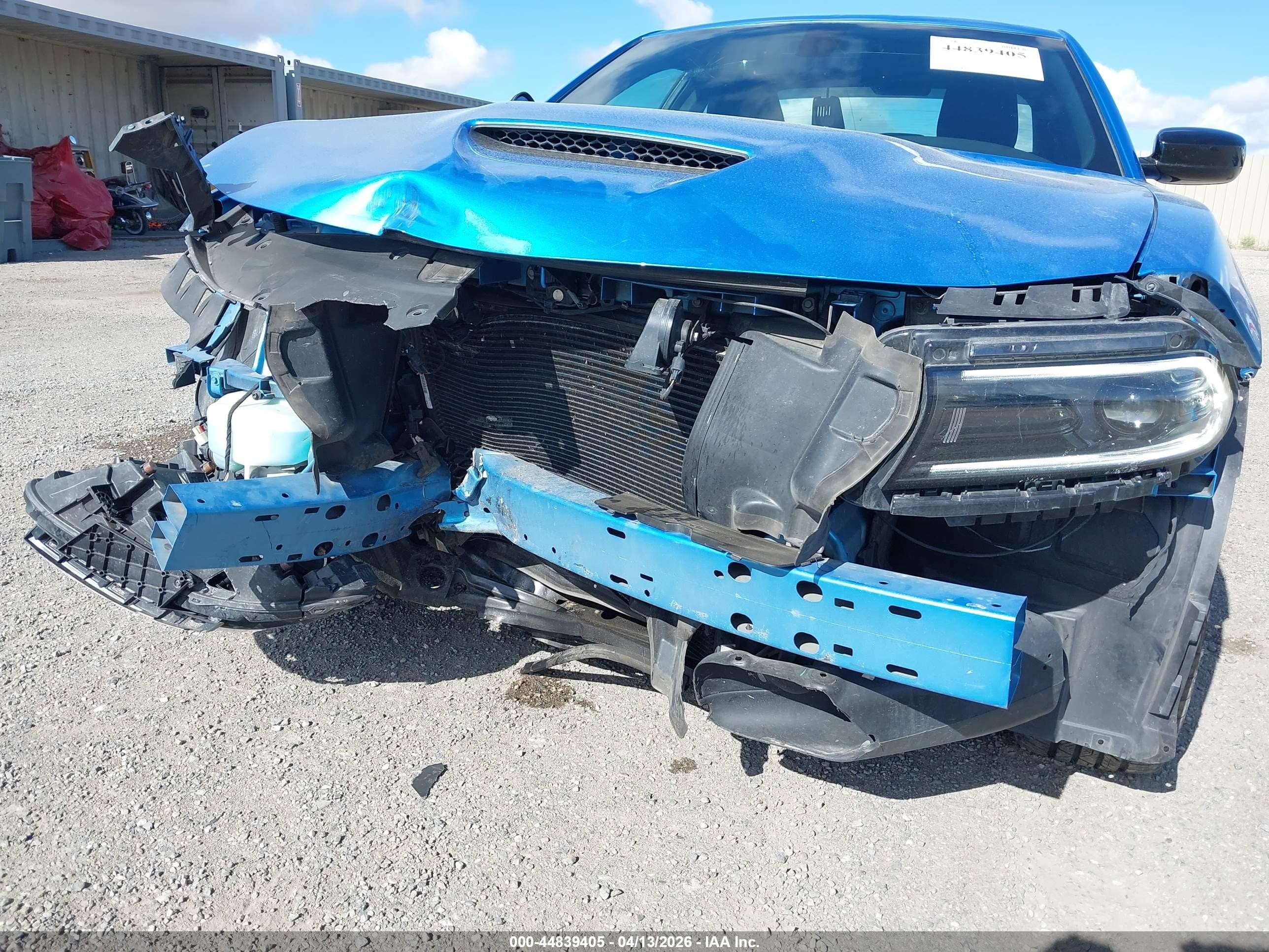 2023 Dodge Charger Gt Blue vin: 2C3CDXHGXPH587930