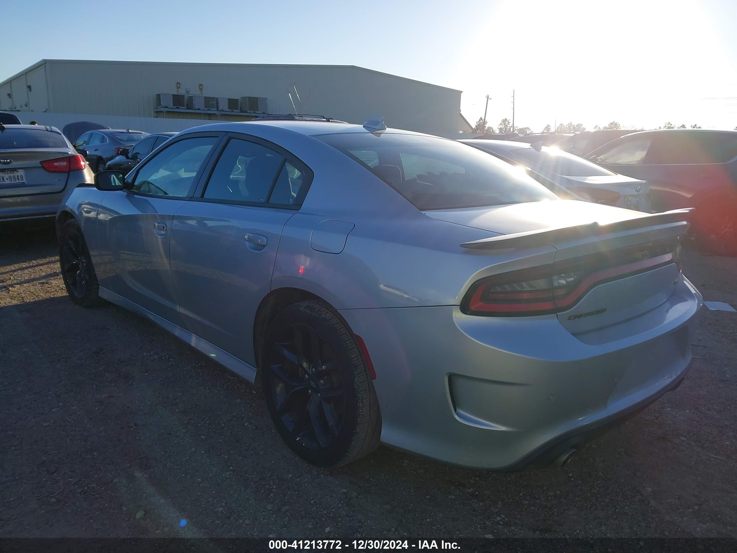 2023 Dodge Charger Gt Silver vin: 2C3CDXHGXPH588222